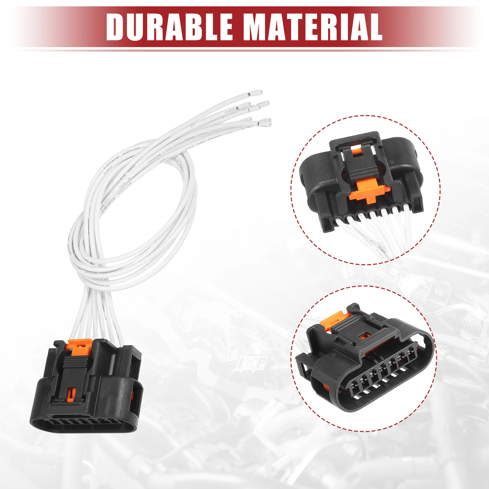 Ignition Coil Connector Wiring Harnesses Fit for Chevy Cruze 1.4L and 1.4L Turbo 2011-2016 - Pack of 7 - Image 5