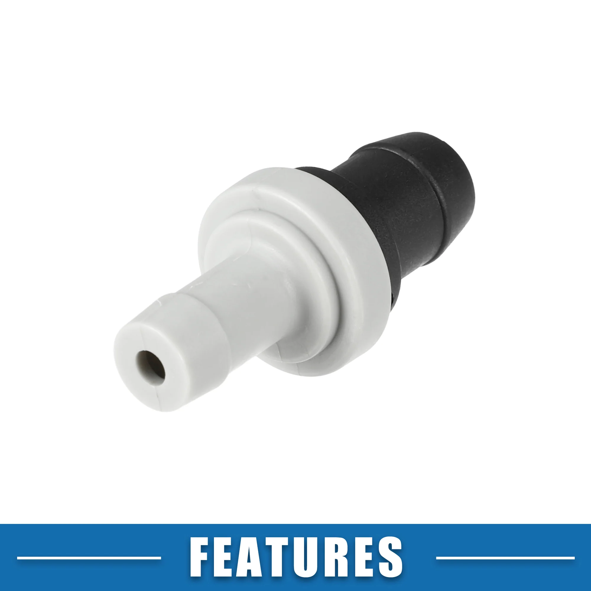 PCV Valve Grommet Kit Exhaust Positive Crankcase Ventilation Fittings No.1220415030/9048018001 for Toyota Tercel 1983-1988 ABS and Rubber - Image 6