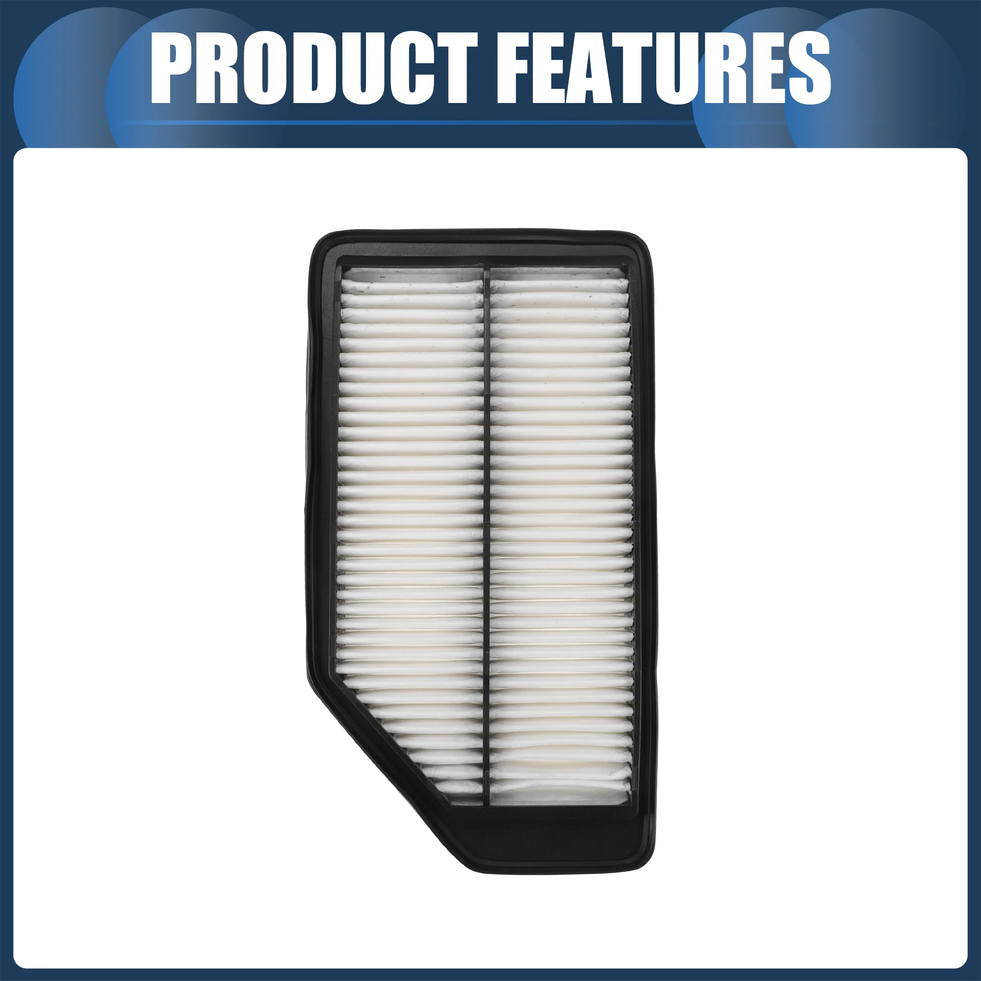 Engine Air Filter Replacement, No.17220RV0A00 for HONDA ODYSSEY 2011-2017 White, 1 Pcs - Image 4
