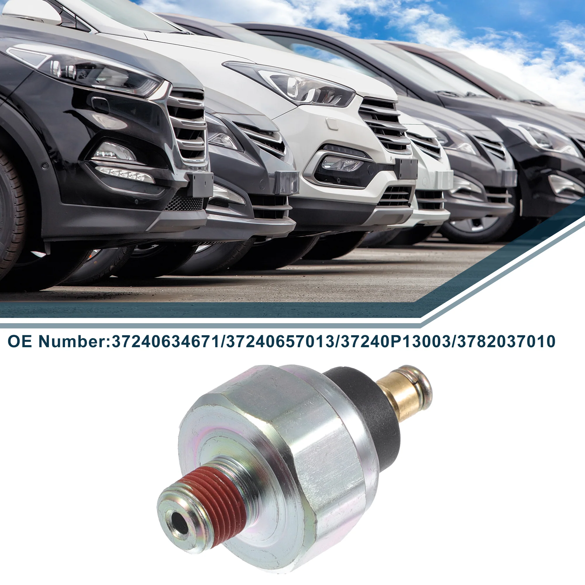 Fuel Pressure Sensor for Honda Accord 1998-2002 Durable No.37240634671/37240657013 | Oil Pressure Sensor 1 Pc for Honda CB350F-1972-1974 - Image 2