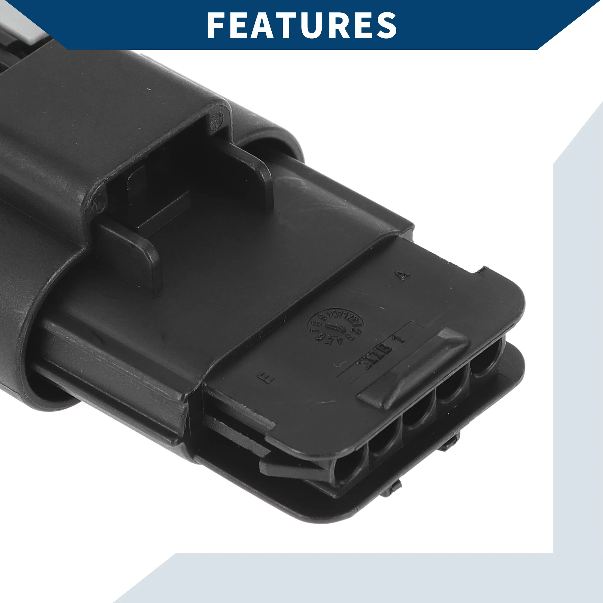 5 Pins Mass Air Flow Sensor Meter Plug for Chevy / Inner Male Female Connect Plug Connector / Waterproof Plastic, Copper 1.5mm Series / 1 Set Black - Image 6