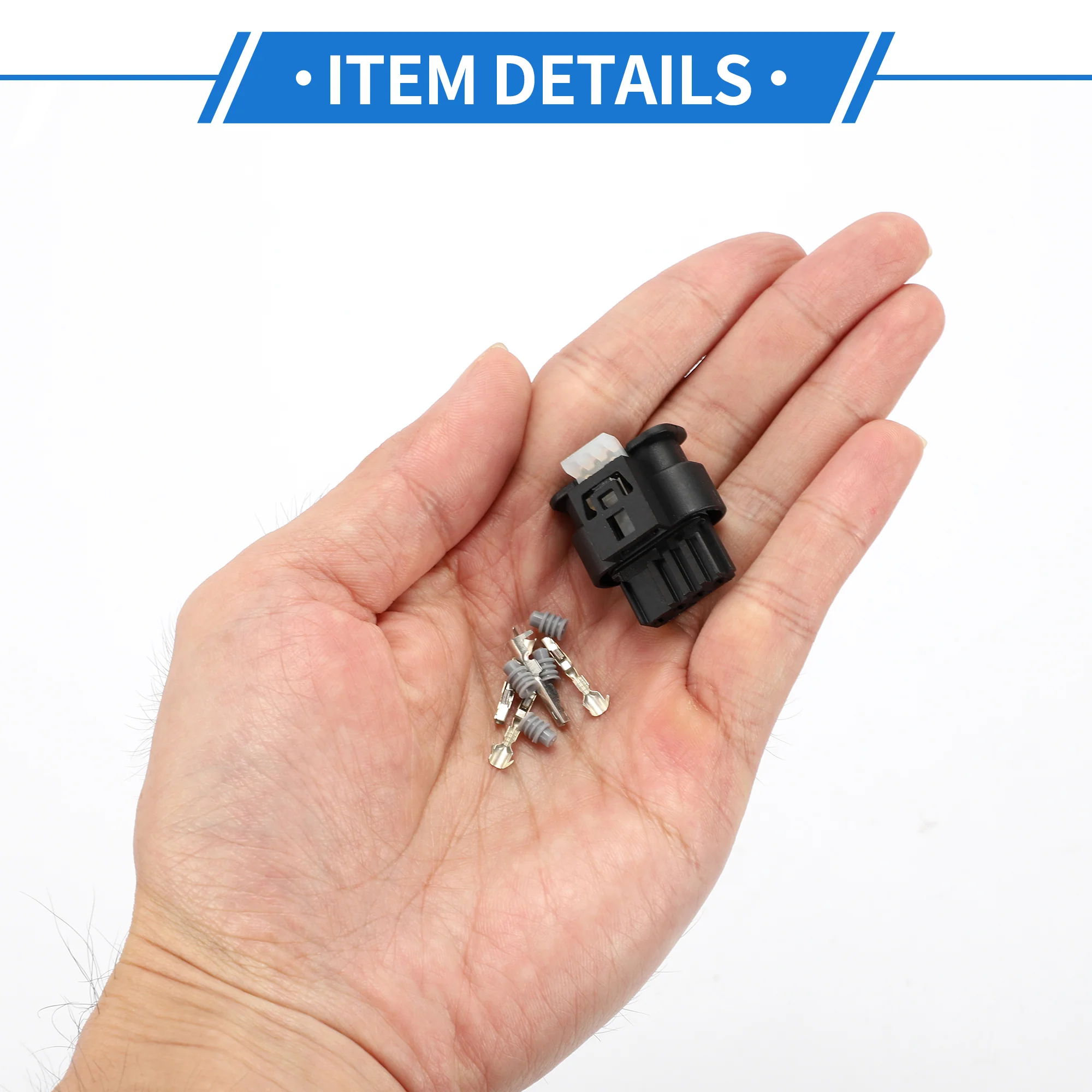 4 Pin Mass Air Flow Sensor Connector Plug Female Wire Terminal Connector for BMW - Image 6