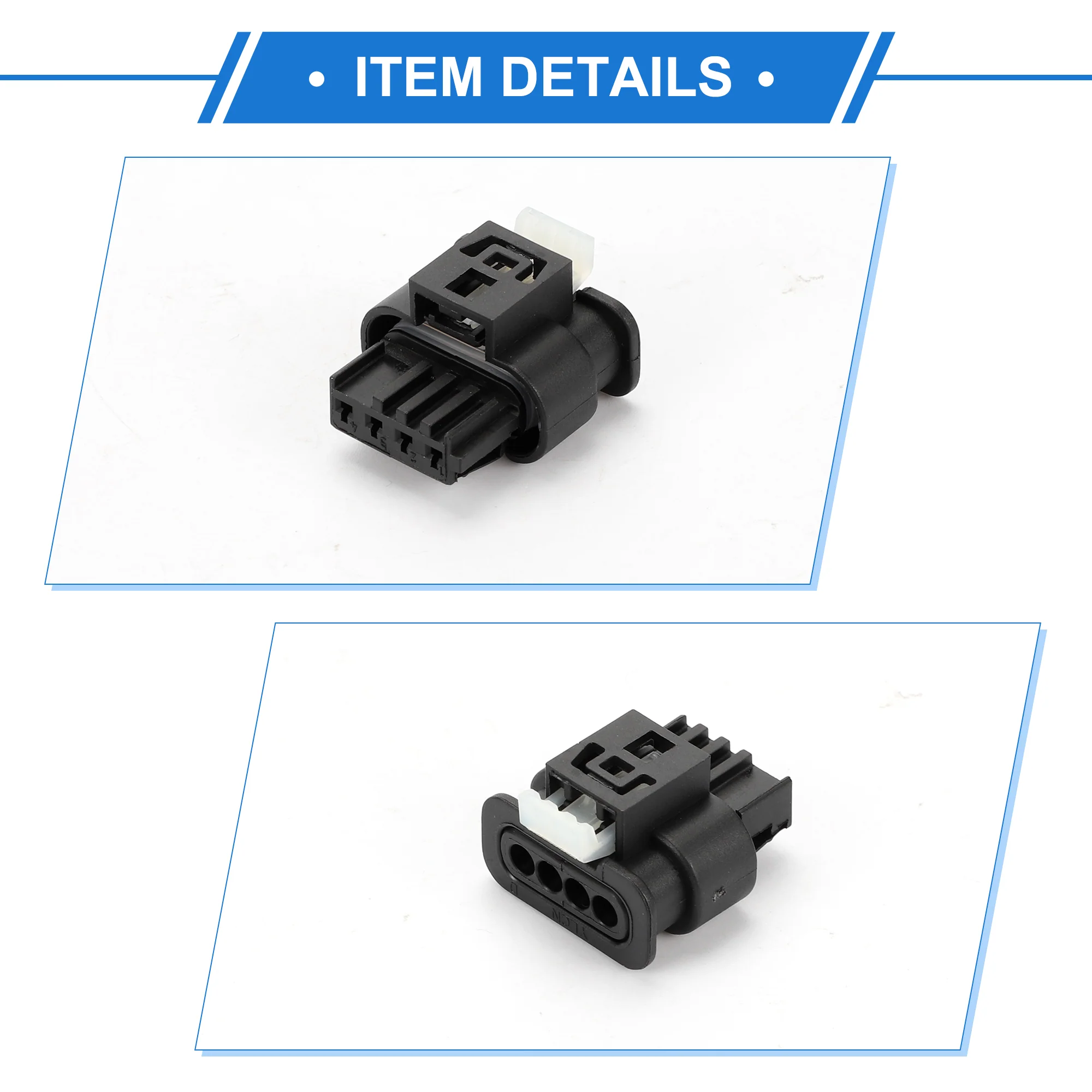 4 Pin Mass Air Flow Sensor Connector Plug Female Wire Terminal Connector for BMW - Image 7