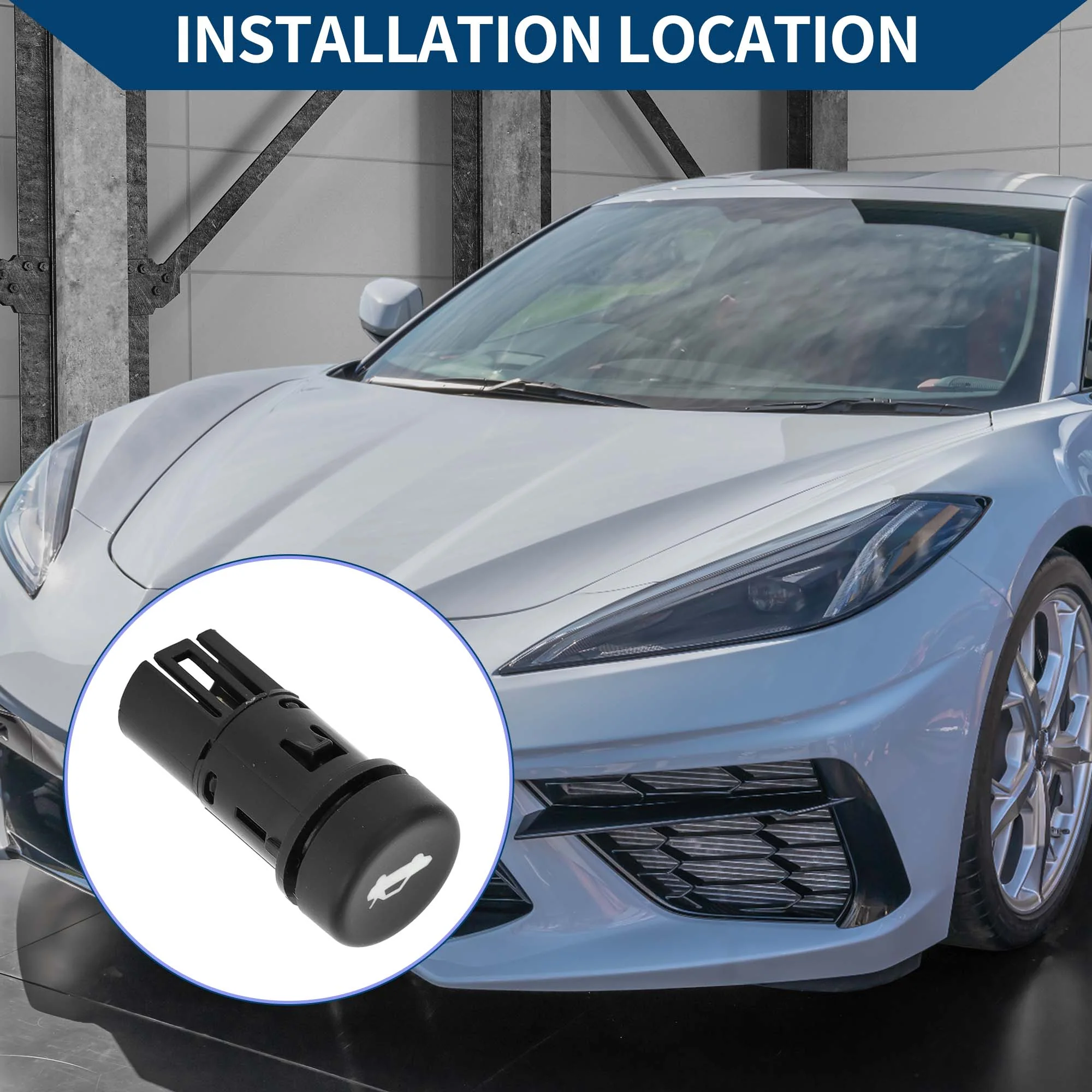 No.92224594 Trunk Lid Lock Release Push Button Handle Switch for Chevrolet Camaro 2011-2015 / Rear Release Switch / Durable / 1 Pcs - Image 3