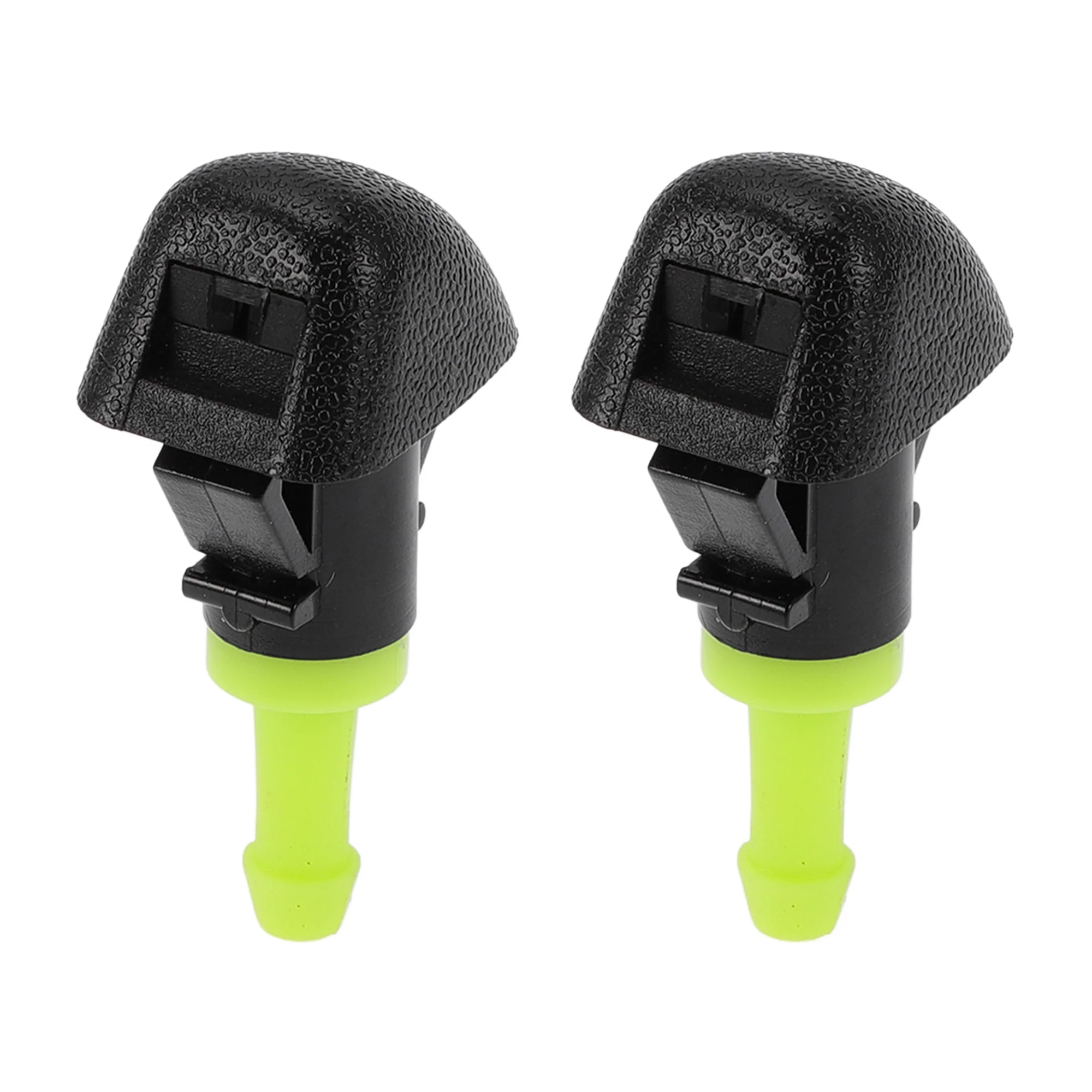 Windshield Washer Nozzle for Subaru Outback for Subaru Legacy / Front Windshield Spray Nozzles Wiper Spray Washer Jet / Durable / 2 Pcs Black Green