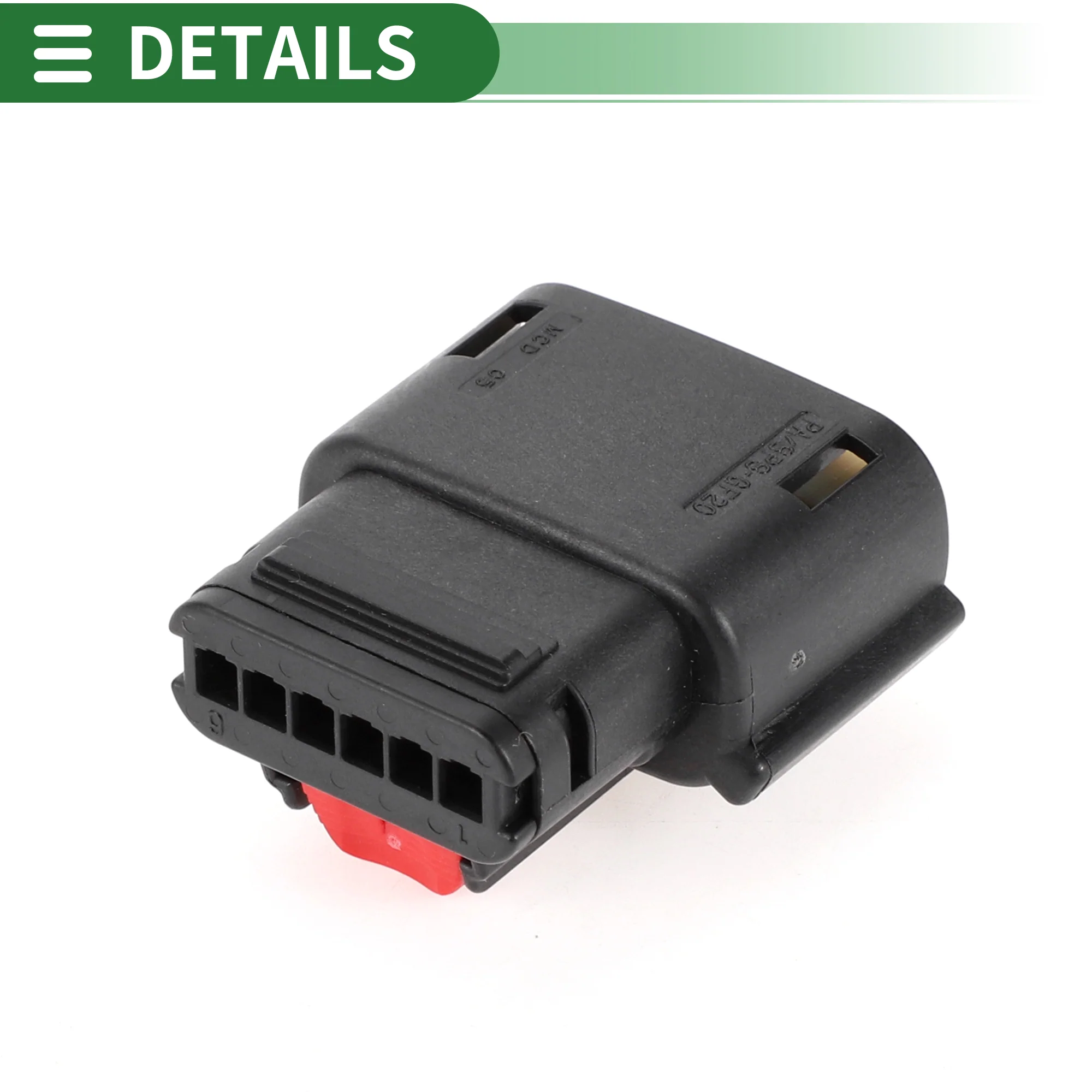 Throttle Body Control Actuator Connector Plug Female Wire Terminal Connector for Harley Davidson Plastic Tin-Plated Copper Black Waterproof - Image 7