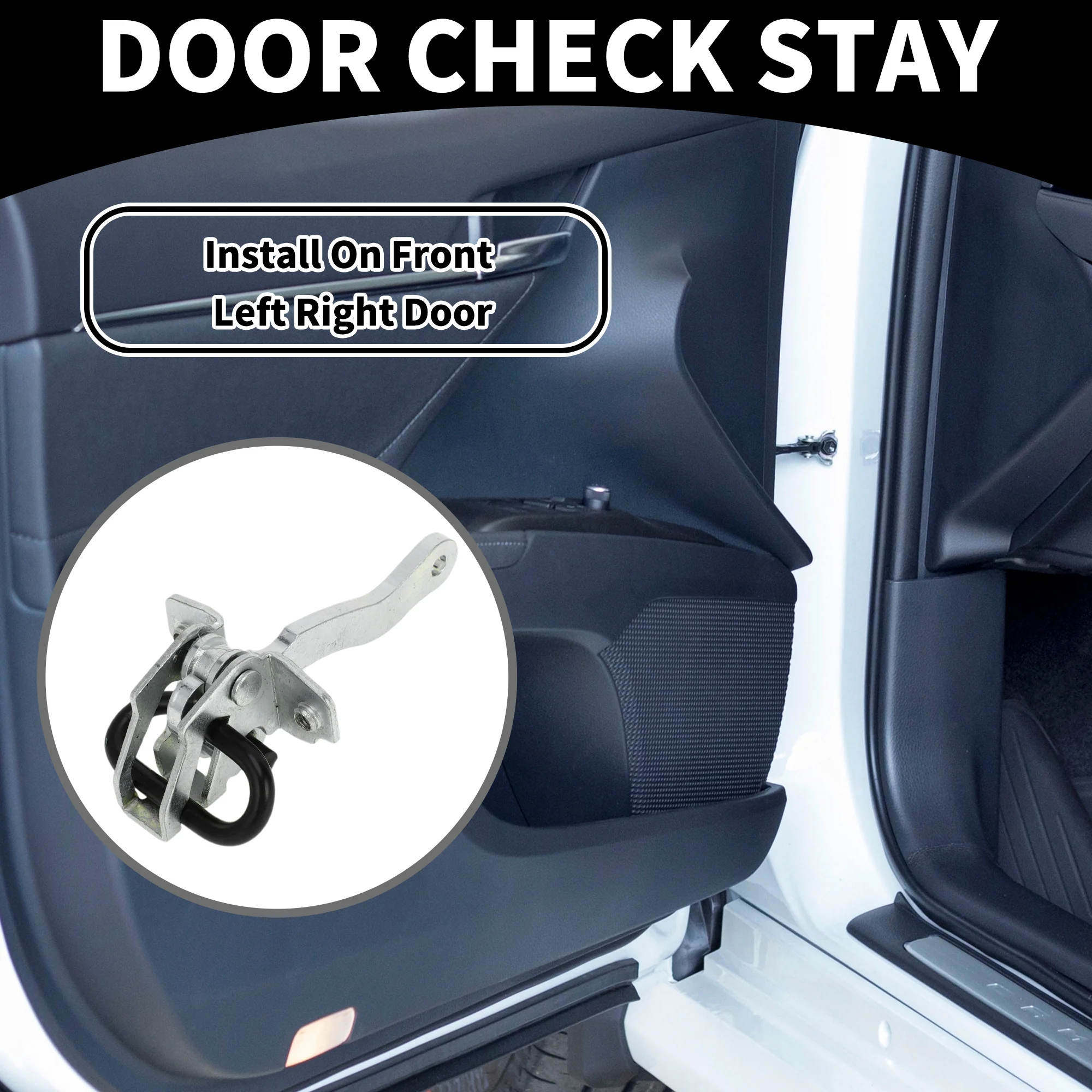 Door Check Strap Stopper Limiter No.46424567 - Car Front Left Right Door Check Bracket Stop - for Fiat Tempra 159 1990-1996 Saloon - Image 2