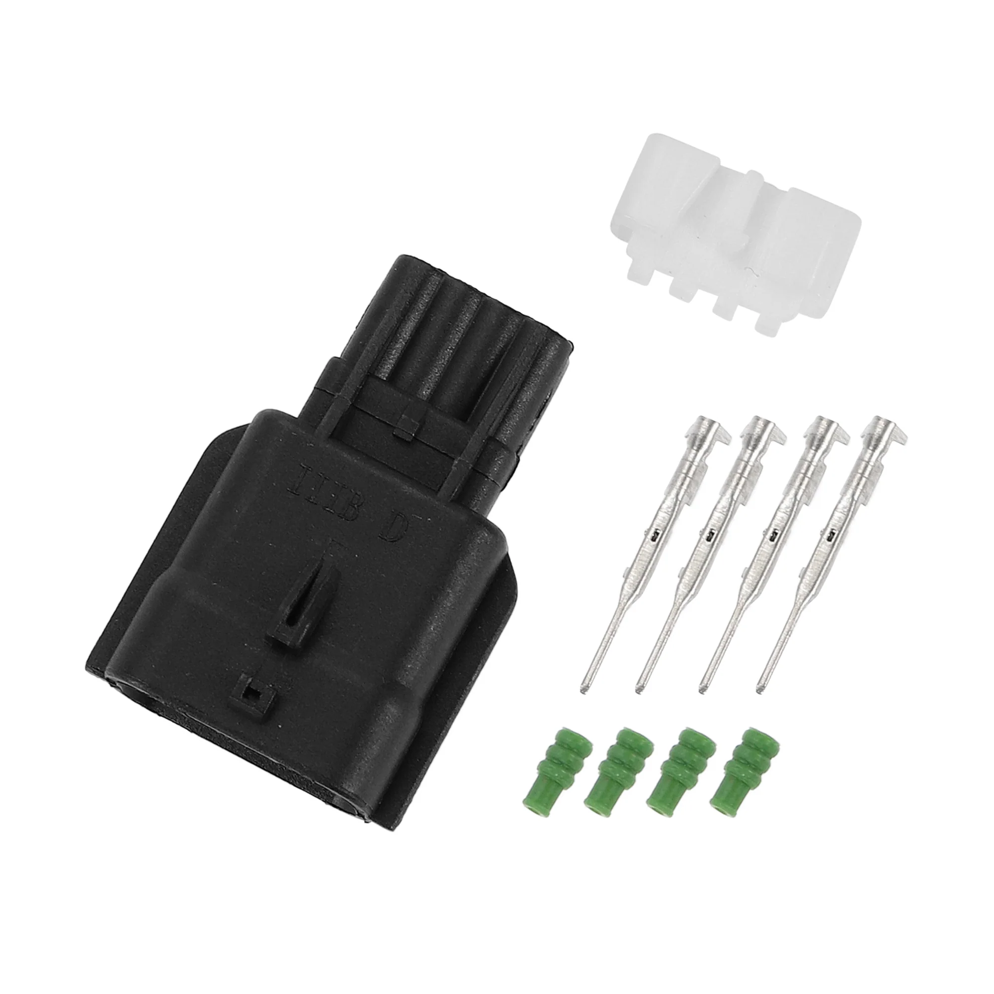 Intake Air Pressure Sensor Connector Plug Inner Male Wire Terminal Connector for Nissan Plastic Black