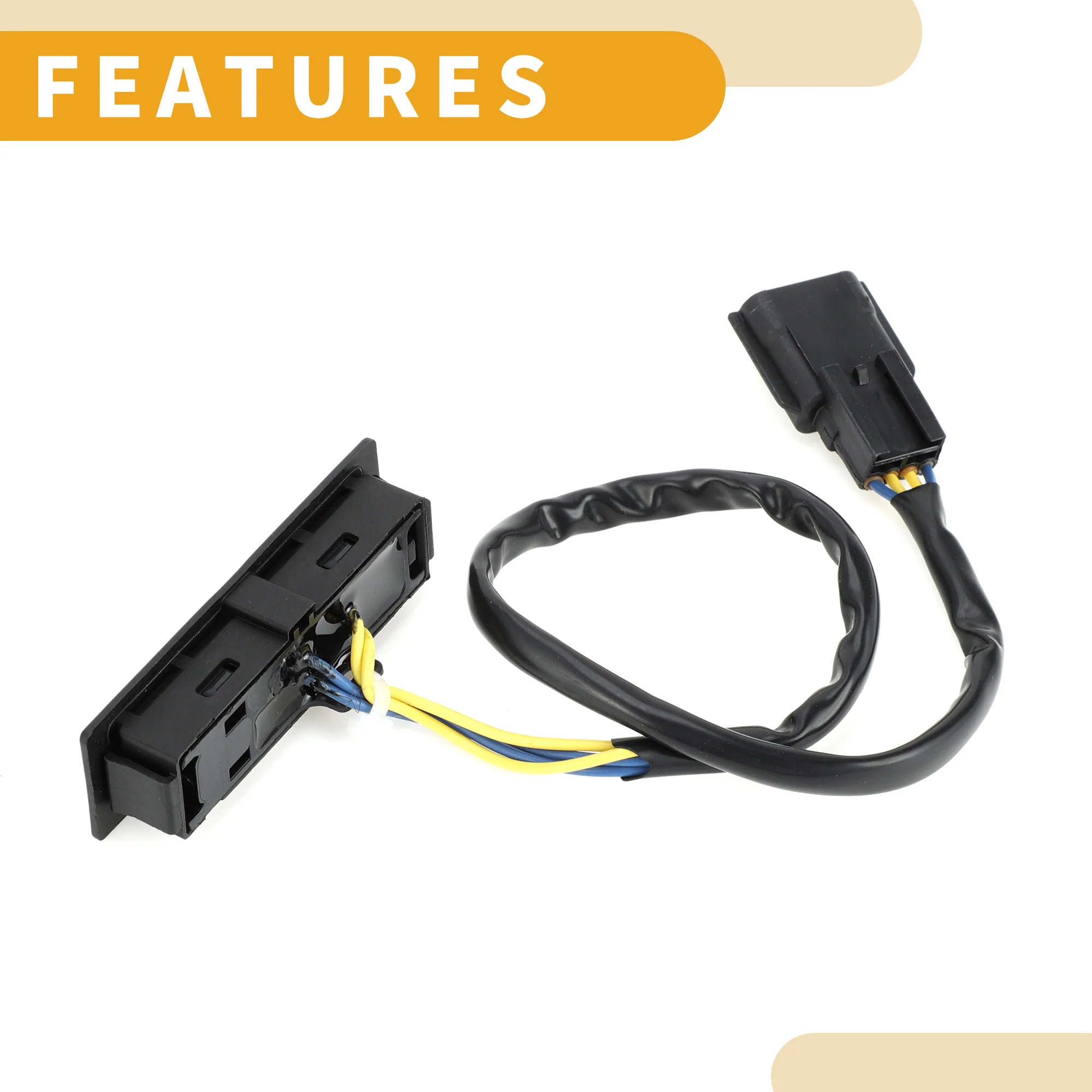 Tailgate Trunk Release Switch No.253804EA1A Rear Trunk Lid Lock Boot Door Switch for Nissan Qashqai 2017-2019 - Image 7