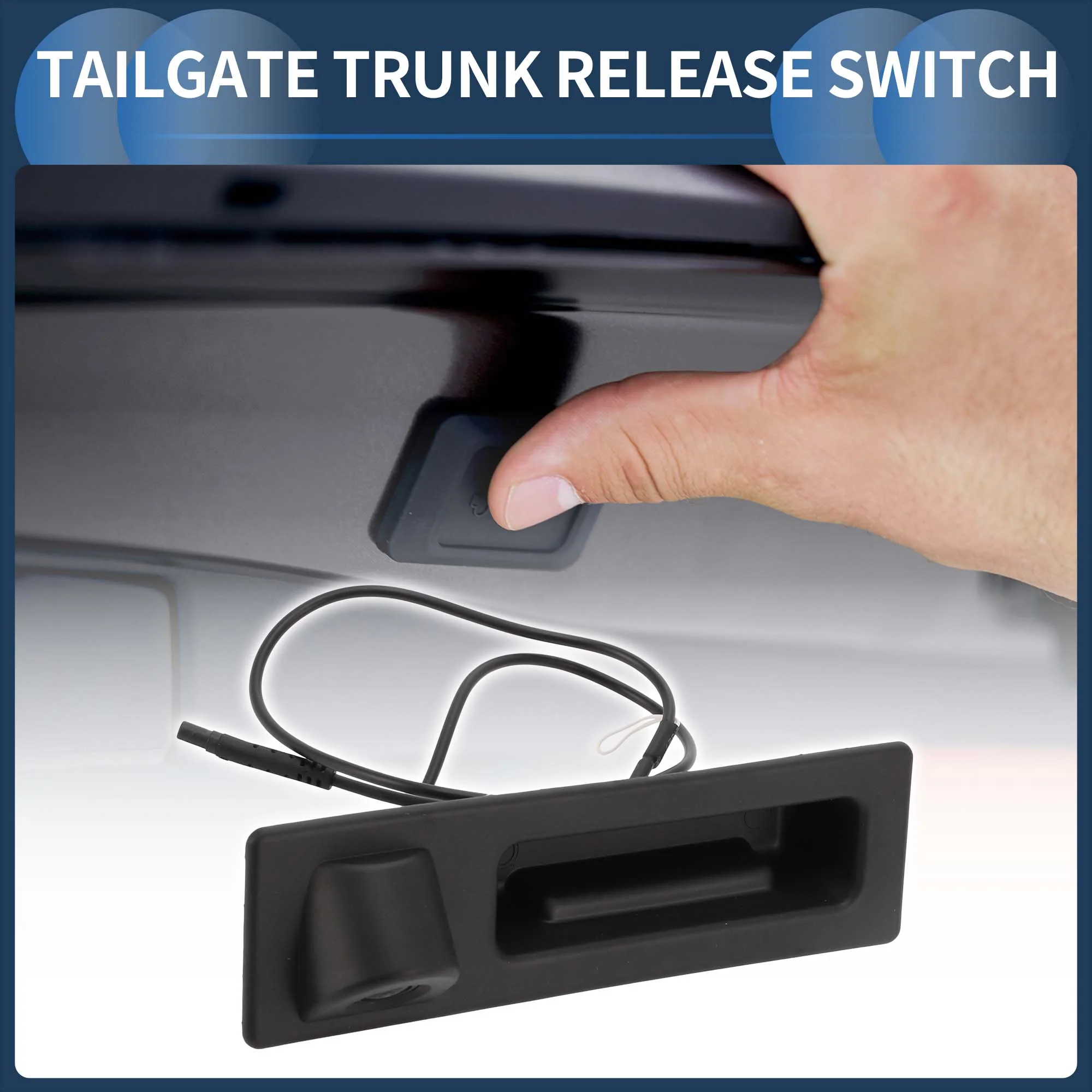 Tailgate Trunk Release Switch Rear Trunk Lid Lock Boot Door Switch for BMW 3 5 X3 Series 2011-2015 - Image 3