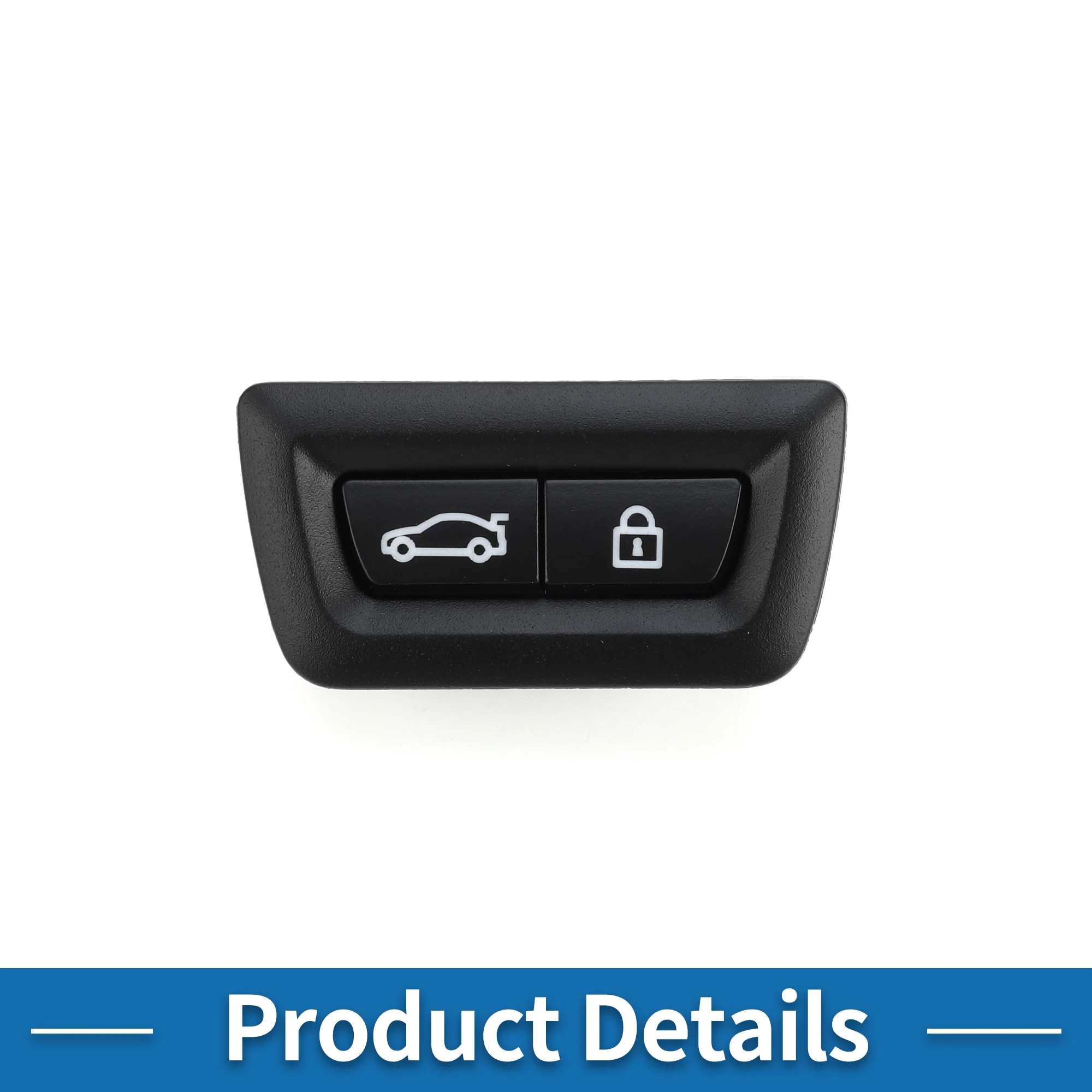 Trunk Release Switch No.61319275121 Rear Door Hatch Liftgate Latch Button Switch for BMW 320i 2014-2018 Plastic Black - Image 7