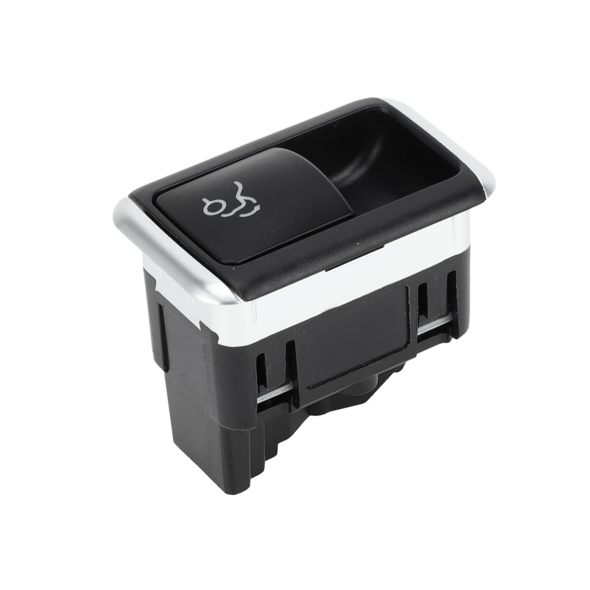 Trunk Release Switch No.2129059200 Rear Door Hatch Liftgate Latch Button Switch for Mercedes-Benz C180 2013-2015 Plastic Black