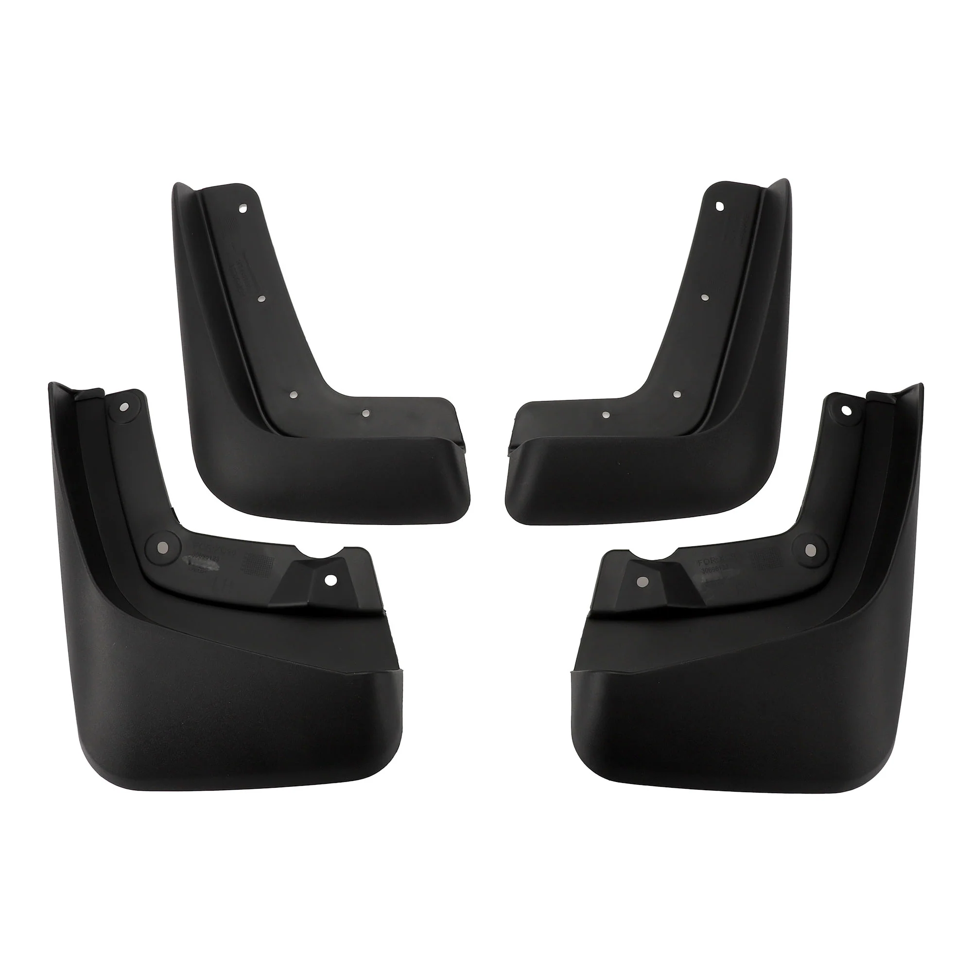 1set Front and Rear Mud Flaps Splash Guards Mud Guards for Volvo XC90 2005-2014 W/Mount Accessories