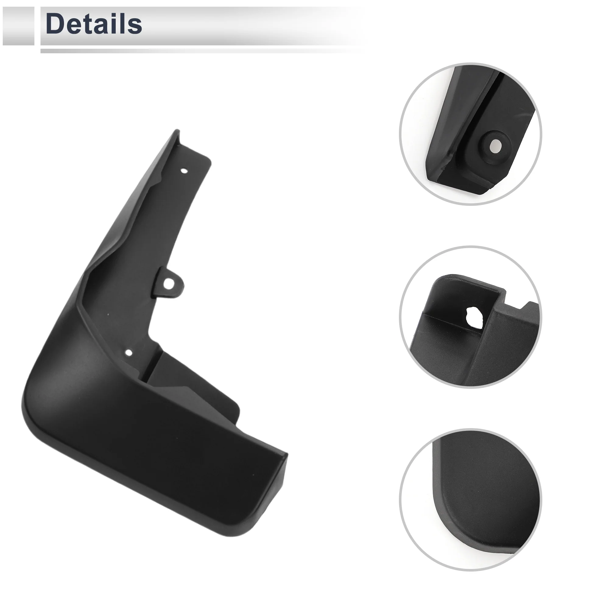 1set Front and Rear Mud Flaps Splash Guards Mud Guards for Audi Q3 Sport 2019-2023 W/Mount Accessories - Image 6
