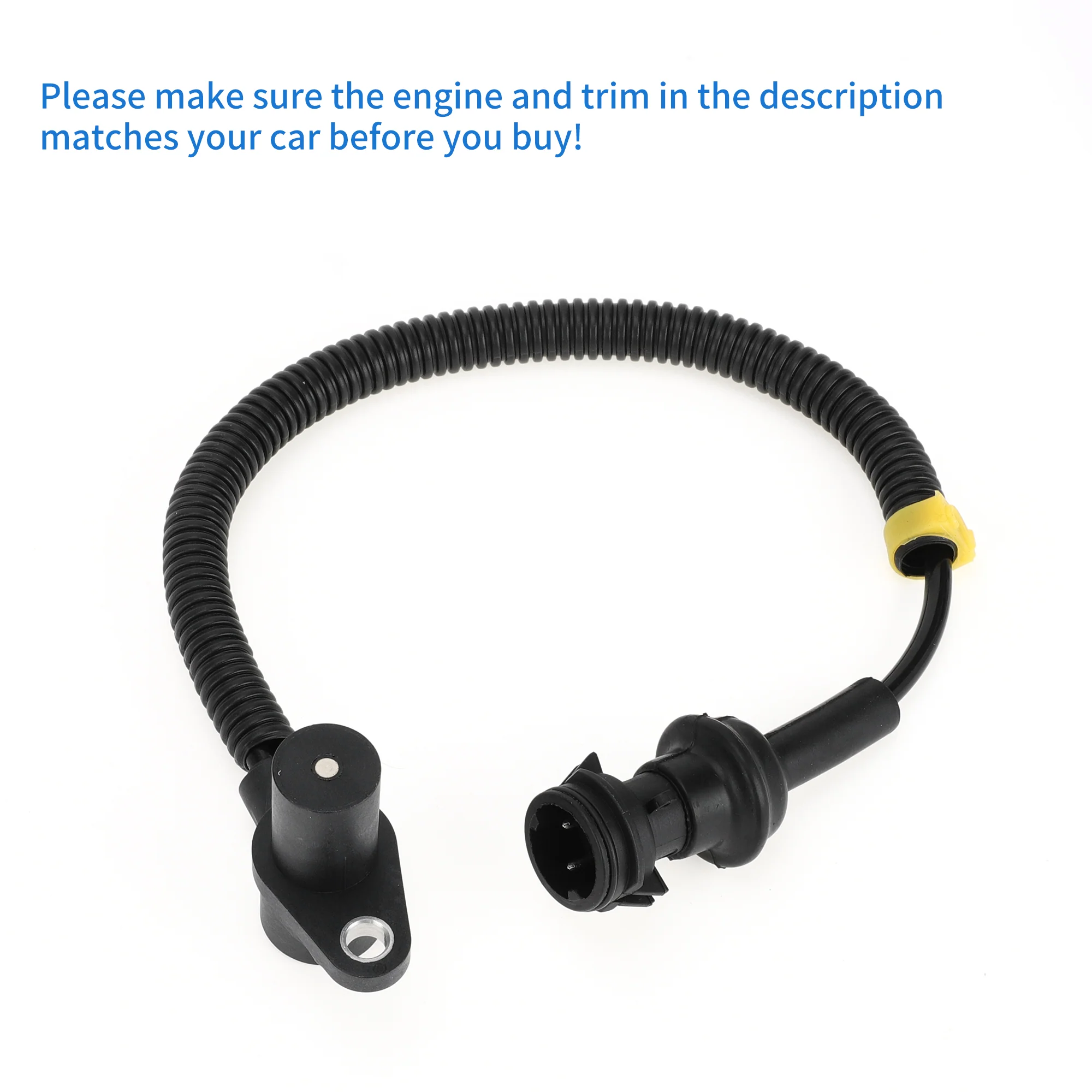 1 Pc Crankshaft Position Sensor for MAN E2000 FALK 2000 Sturdy Metal Plastic Black Engine Crank CKP Sensor - Image 7