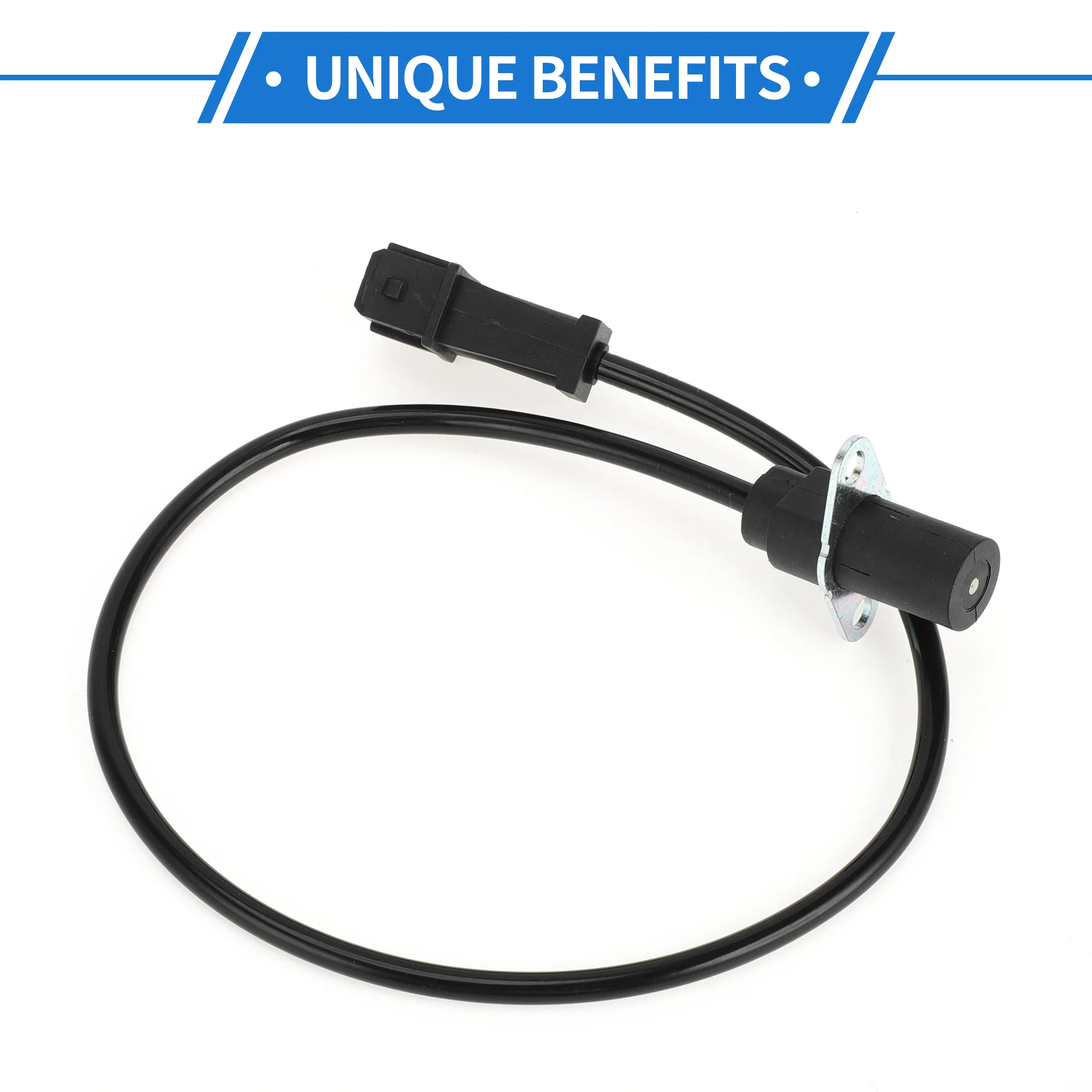 1 Pc Crankshaft Position Sensor for FIAT Panda I Hatchback 0.9 1992-1996 Sturdy Metal Plastic Black Engine Crank CKP Sensor - Image 6