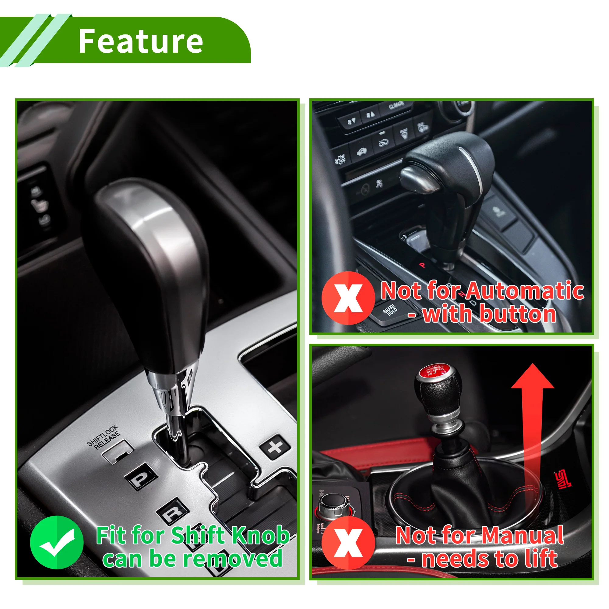 9cm Skull Shift Knob Universal Gear Shifter Knob Resin Stick Shifter Lever Knob for Automatic and Manual Vehicle with 3 Adapter Blue 1 Set - Image 4