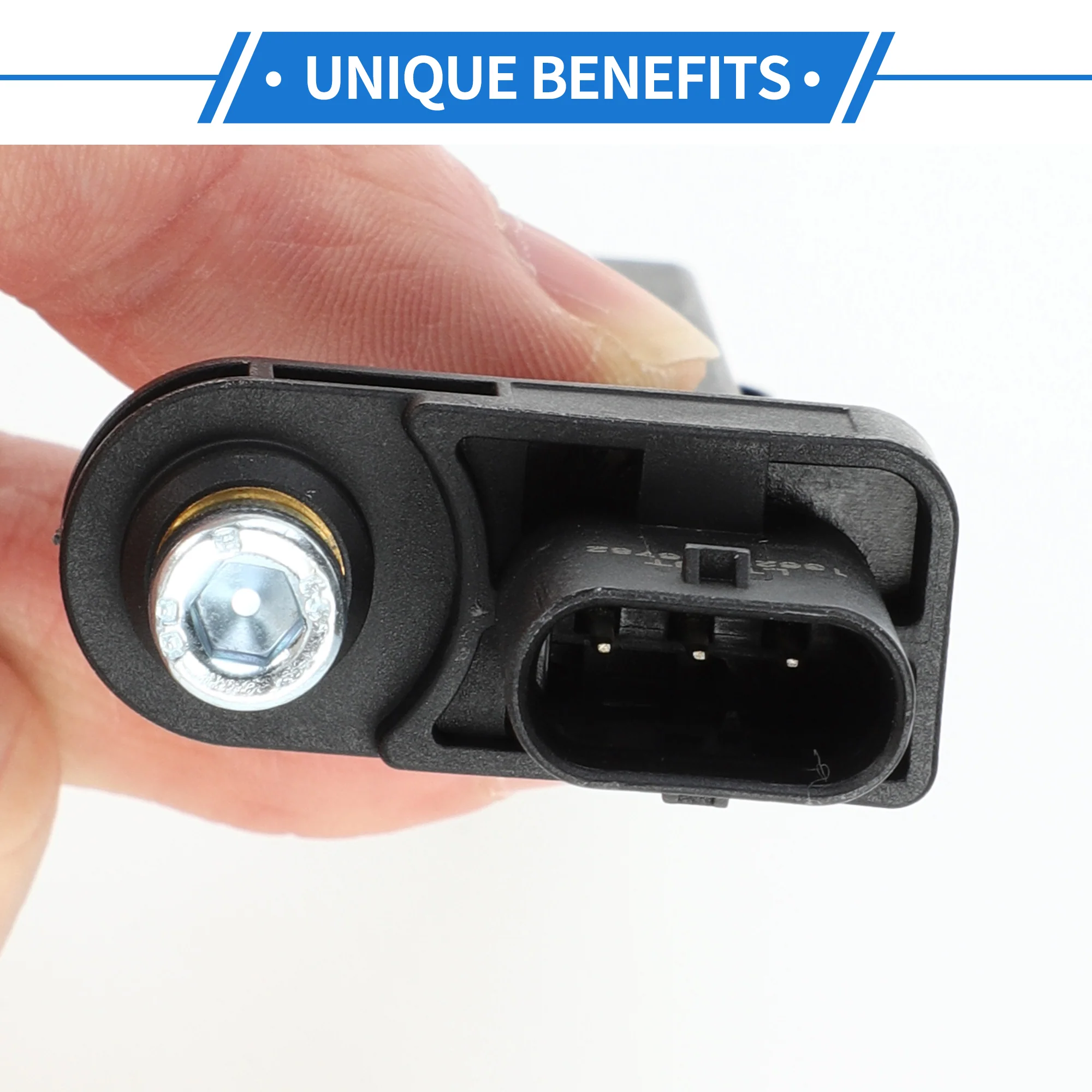 1 Pc Crankshaft Position Sensor for BMW 330i Base 2.0 2017-2019 Sturdy Metal Plastic Black Engine Crank CKP Sensor - Image 5