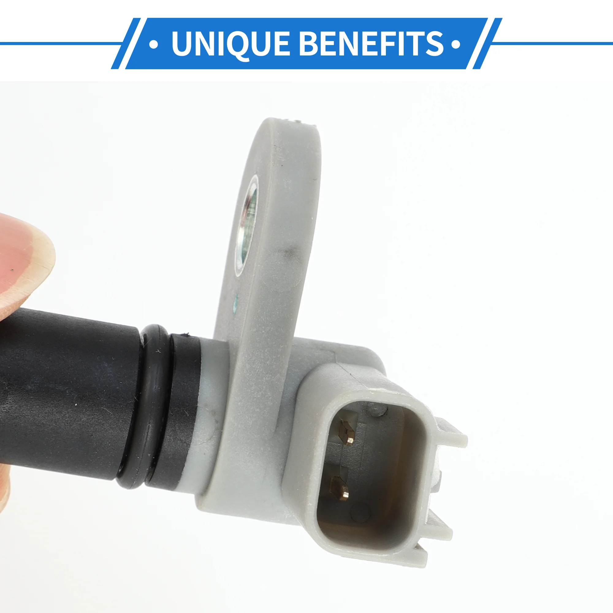 1 Pc Crankshaft Position Sensor for Jaguar S-Type Base 3.0 2000-2008 Sturdy Metal Plastic Black Gray Engine Crank CKP Sensor - Image 4