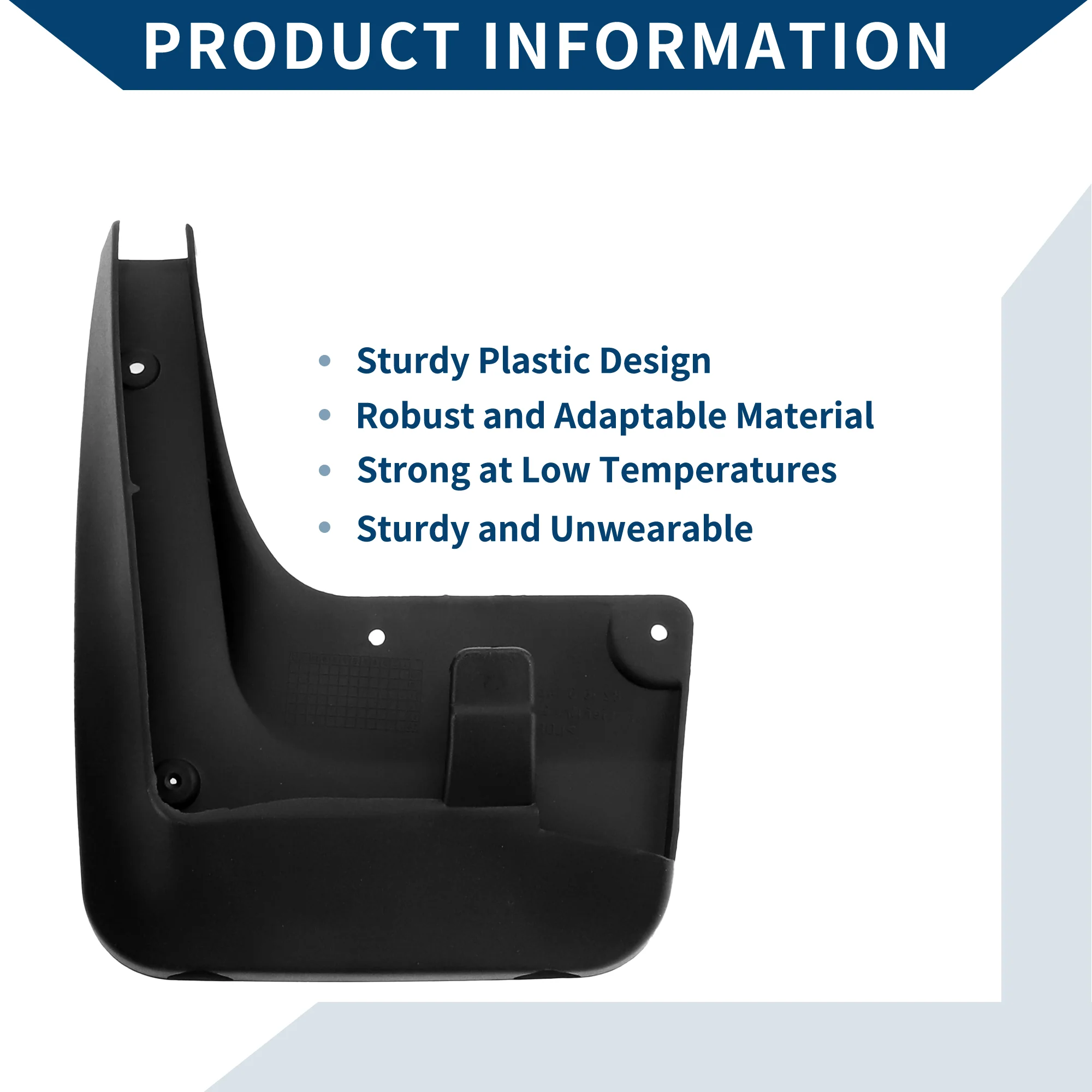 Mud Flaps Splash Guards W/Mount Accessories for BMW 5 Series E60 2005-2010 Front and Rear Mud Guards 1 Set - Image 5