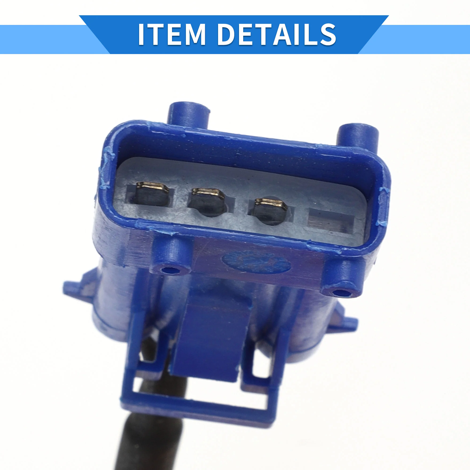 1 Pc Crankshaft Position Sensor for SAAB 9-5 Saloon 3.0 V6t 1998-2005 Sturdy Metal Plastic Black Blue Engine Crank CKP Sensor - Image 5