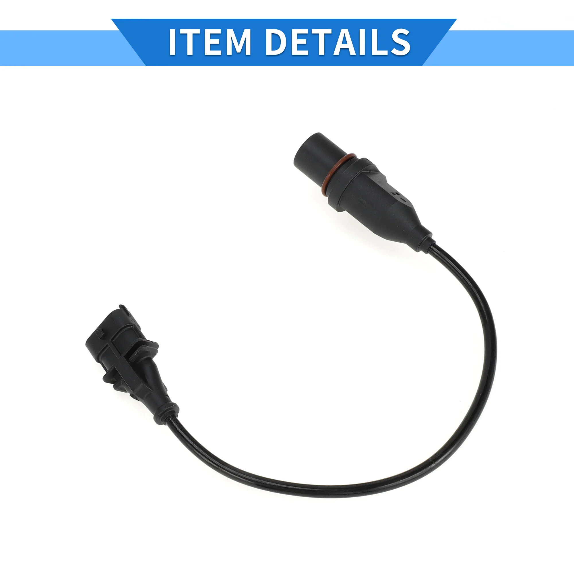 1 Pc Crankshaft Position Sensor for Iveco EuroCargo 1991-2011 Sturdy Metal Plastic Black Engine Crank CKP Sensor - Image 6