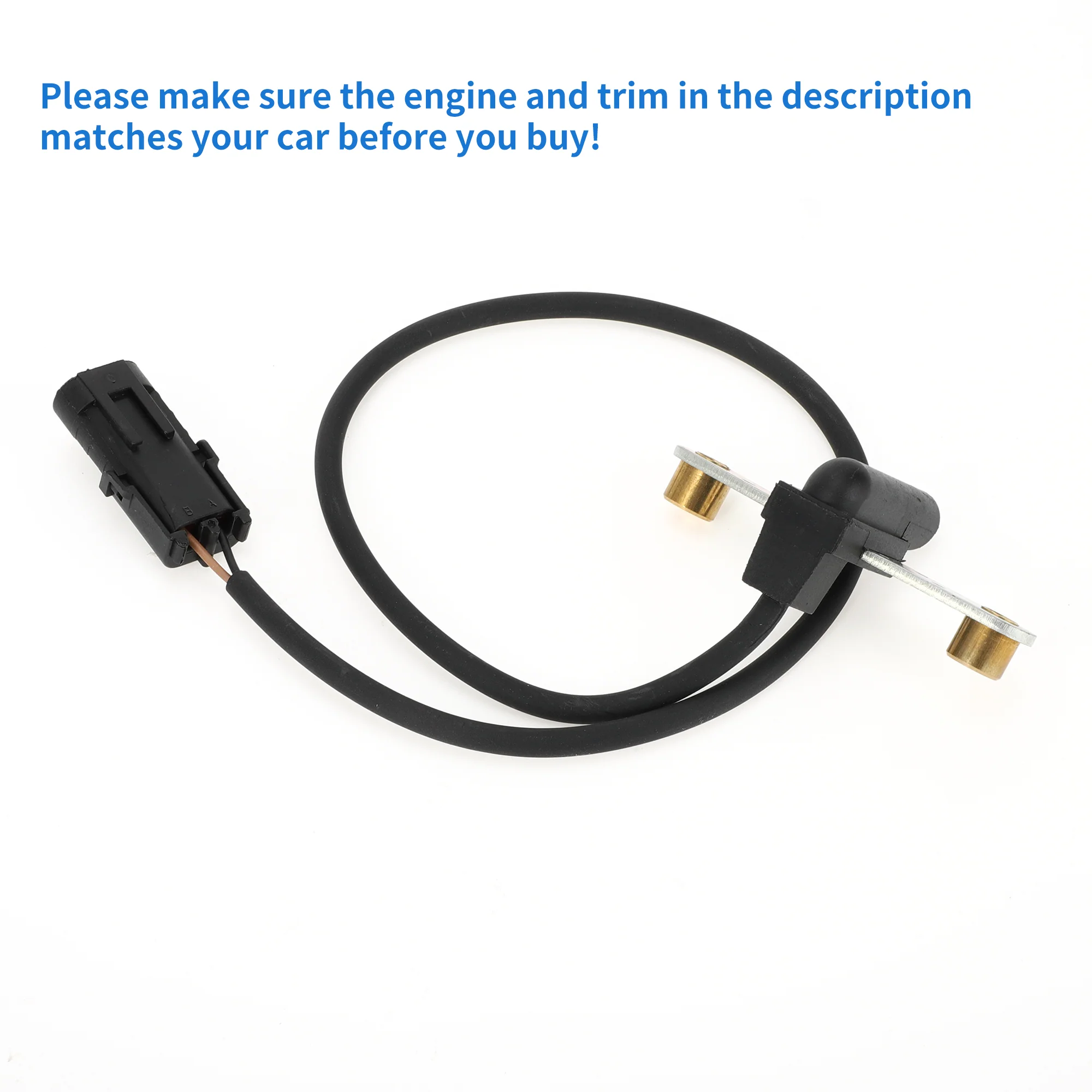 1 Pc Crankshaft Position Sensor for RENAULT Megane Hatchback 2.0i 96-03 Sturdy Metal Plastic Black Engine Crank CKP Sensor - Image 7