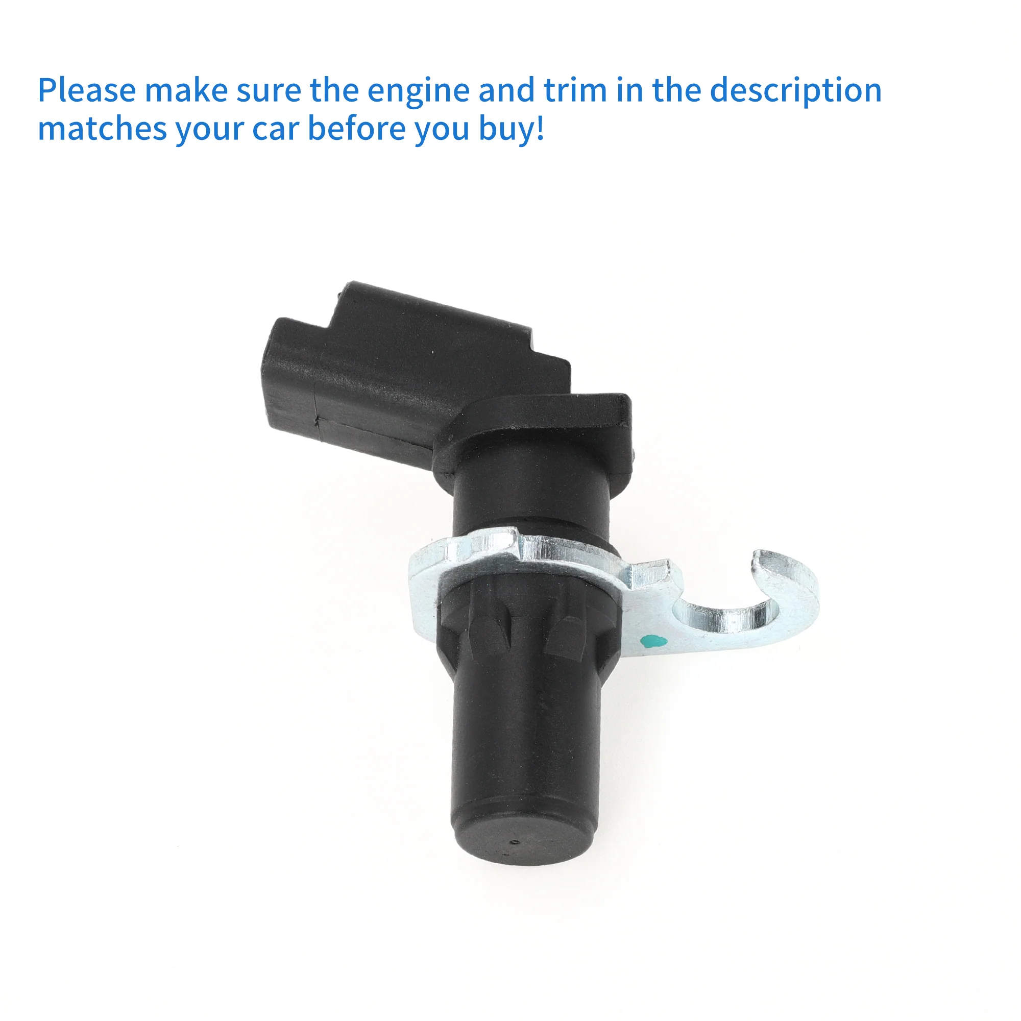 1 Pc Crankshaft Position Sensor for FIAT Ulysse 2.0 16V 2000-2002 Sturdy Metal Plastic Black Engine Crank CKP Sensor - Image 7