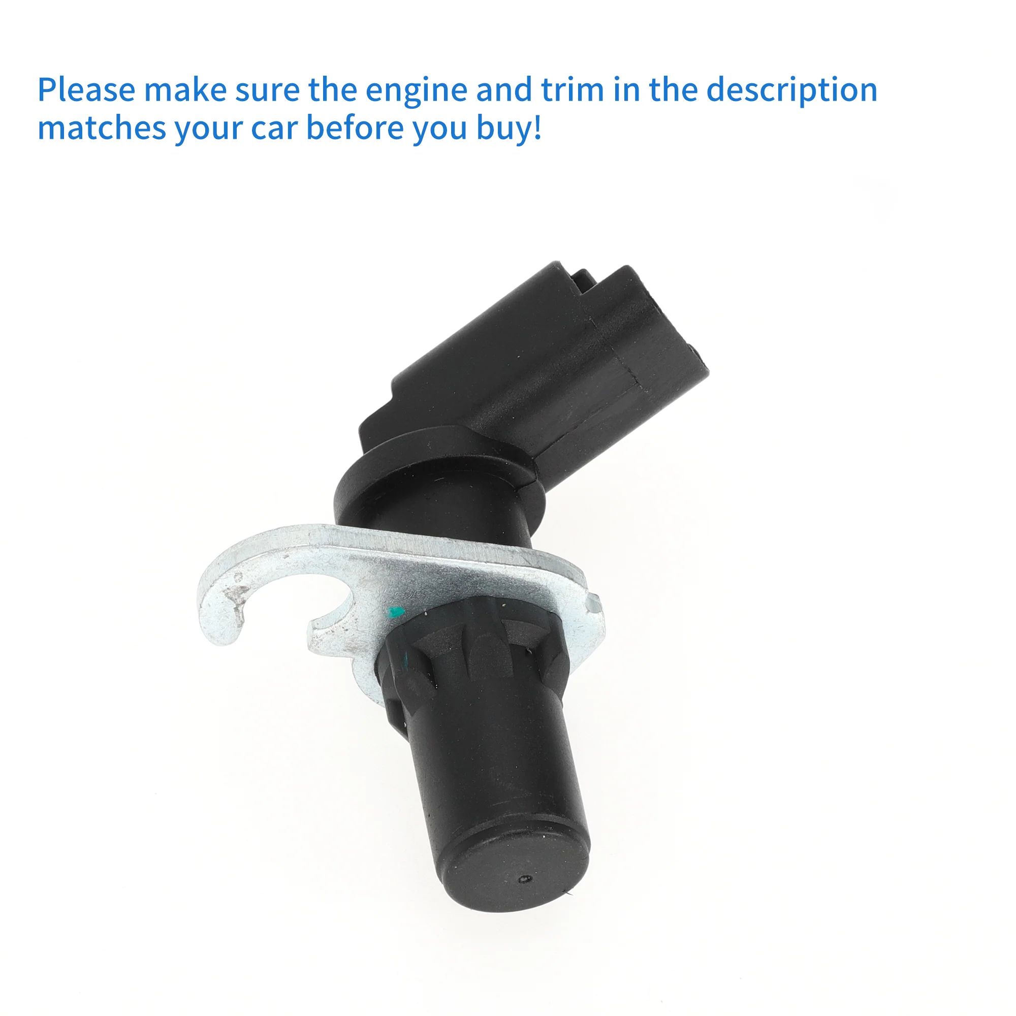 1 Pc Crankshaft Position Sensor for PEUGEOT 306 Saloon 1.9 D 1998-2001 Sturdy Metal Plastic Black Engine Crank CKP Sensor - Image 7