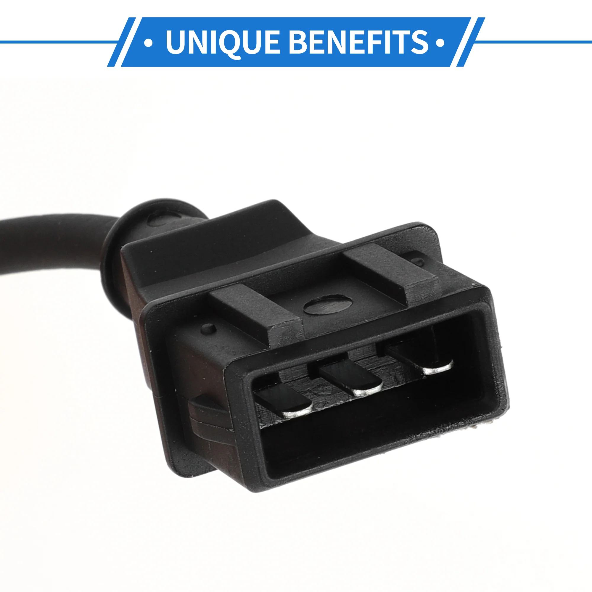 1 Pc Crankshaft Position Sensor for VW Jetta 1.9TDI 1997-1999 Sturdy Metal Plastic Black Engine Crank CKP Sensor - Image 5