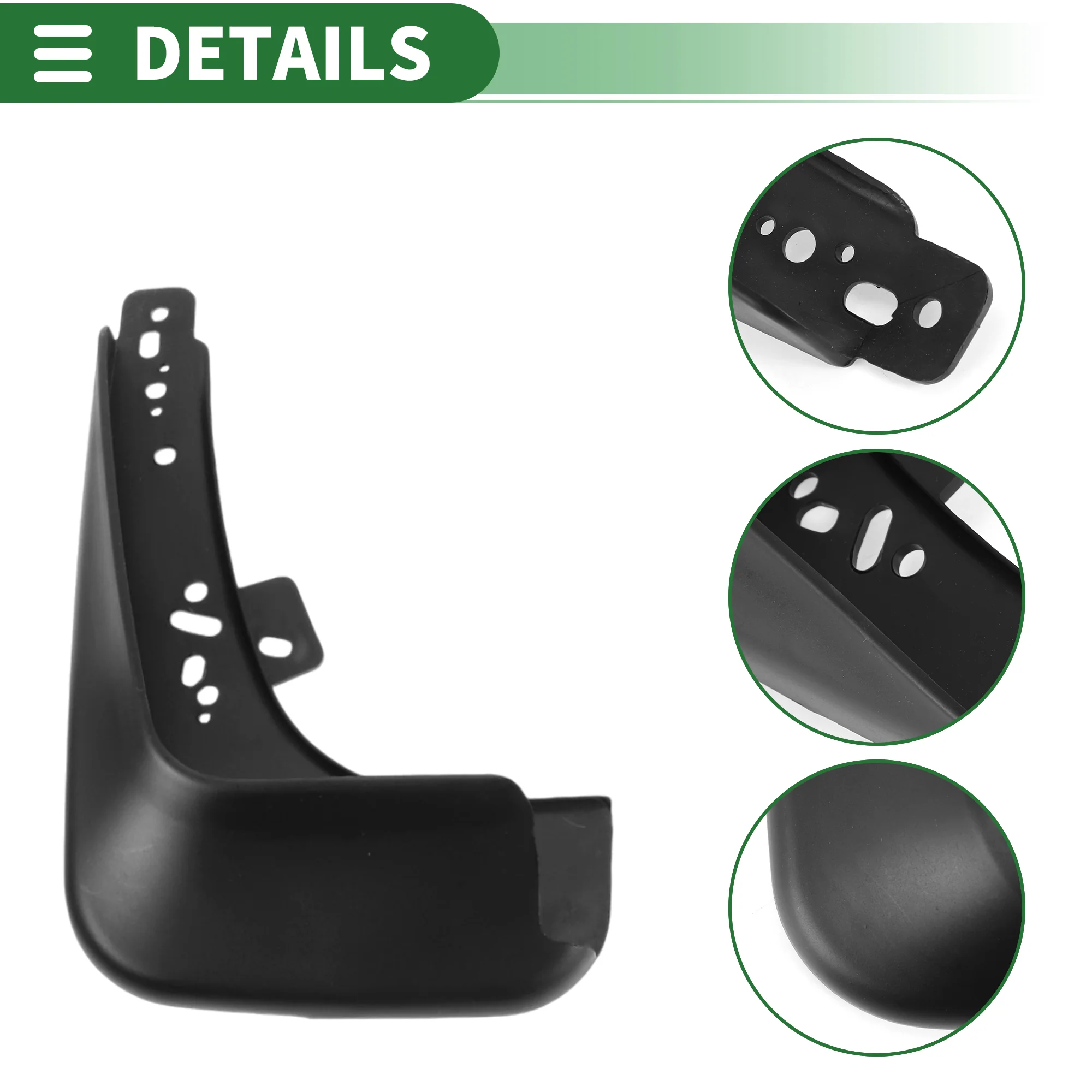 Mud Flaps Splash Guards Mud Guards for Chevrolet New Aveo 2011-2013 W/ Mount Accessories - Image 6