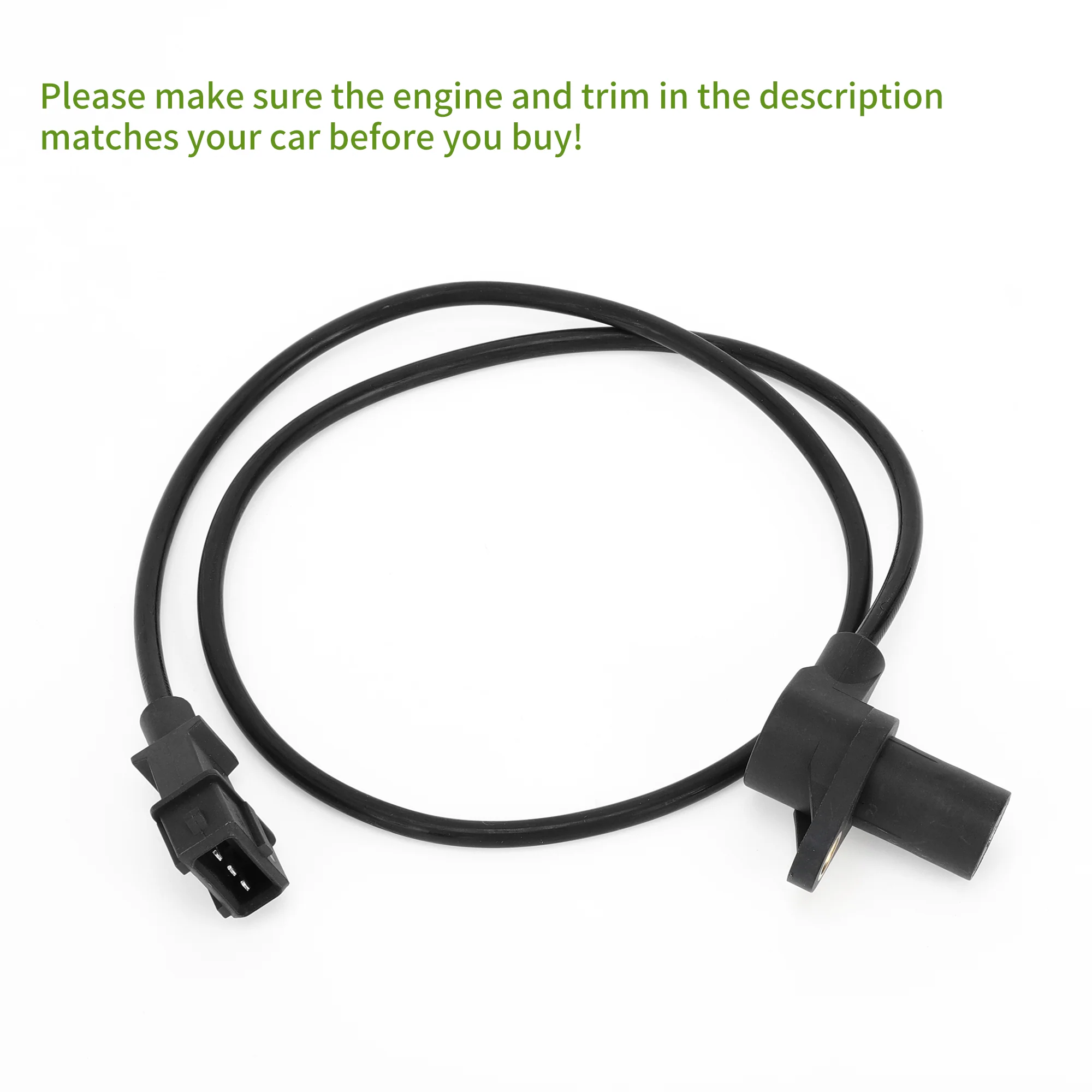 No.0K2B318891 Crankshaft Position Sensor for KIA Shuma Hatchback 1.5i 16V 1997-2001 Sturdy Black Engine Crank CKP Sensor Metal Plastic 1 Pc - Image 7