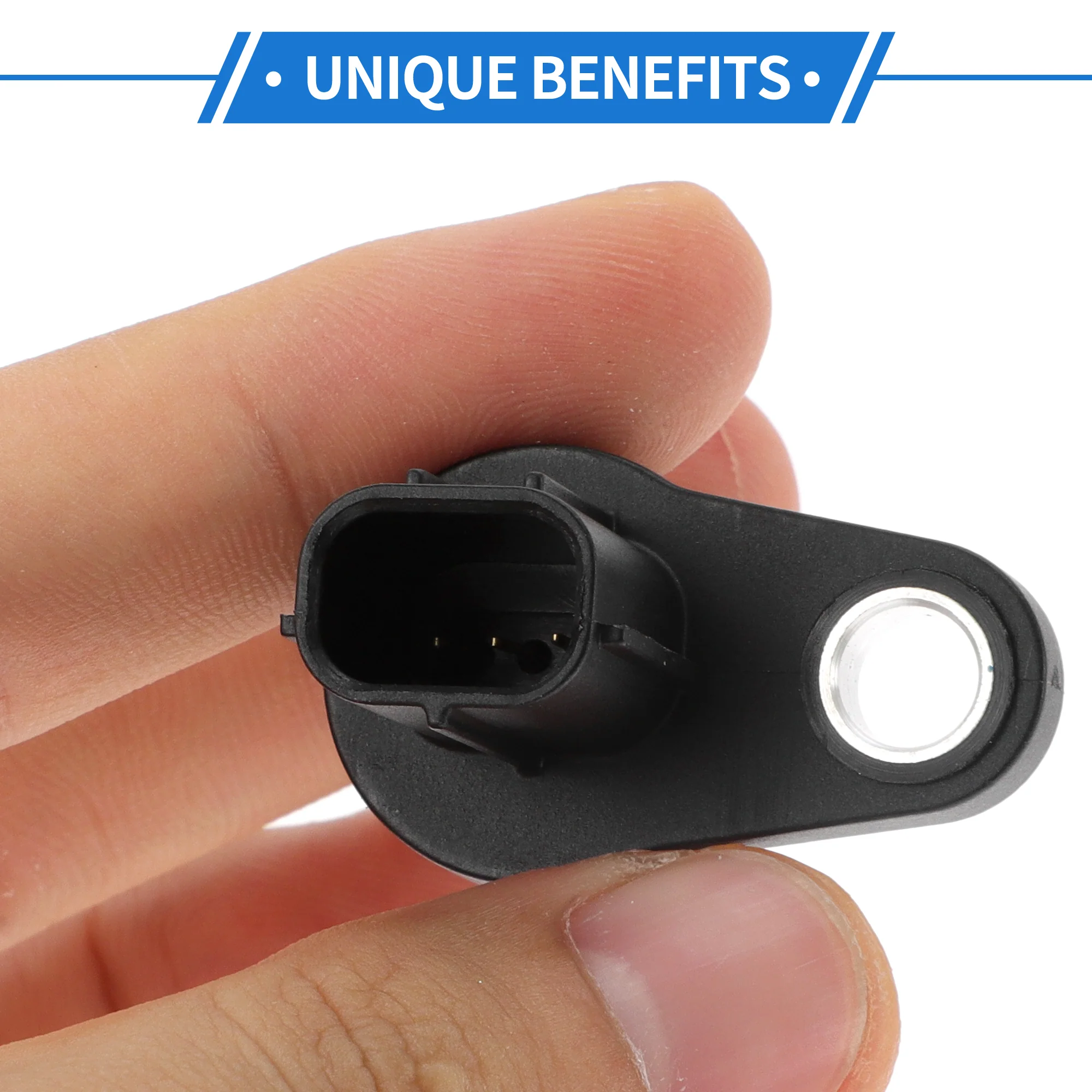 1 Pc Crankshaft Position Sensor for Toyota Tacoma SR, SR5 2.7 2016-2023 Sturdy Metal Plastic Black Engine Crank CKP Sensor - Image 5