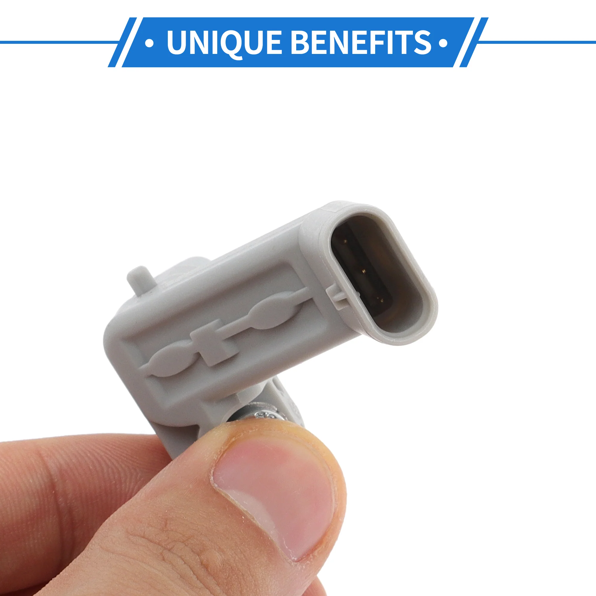 1 Pc Crankshaft Position Sensor for AUDI A4 B9 1.4TFSI 2015-2019 Sturdy Metal Plastic Gray Engine Crank CKP Sensor - Image 5