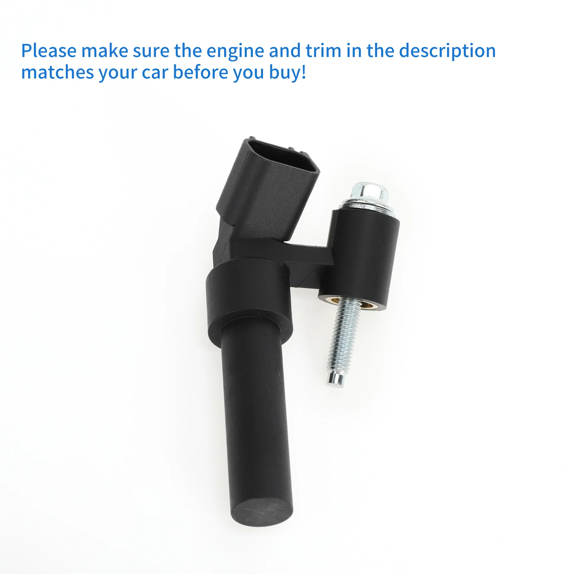 1 Pc Crankshaft Position Sensor for Ford F-150 3.5 3.7 2011-2017 Sturdy Metal Plastic Black Engine Crank CKP Sensor - Image 7