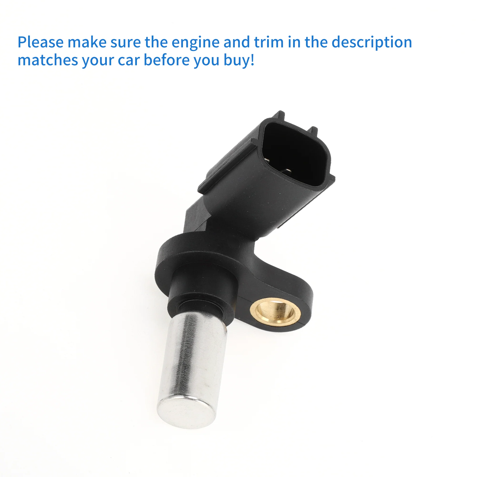 1 Pc Crankshaft Position Sensor for Nissan Altima 2.4 1993-1997 Sturdy Metal Plastic Black Engine Crank CKP Sensor - Image 7