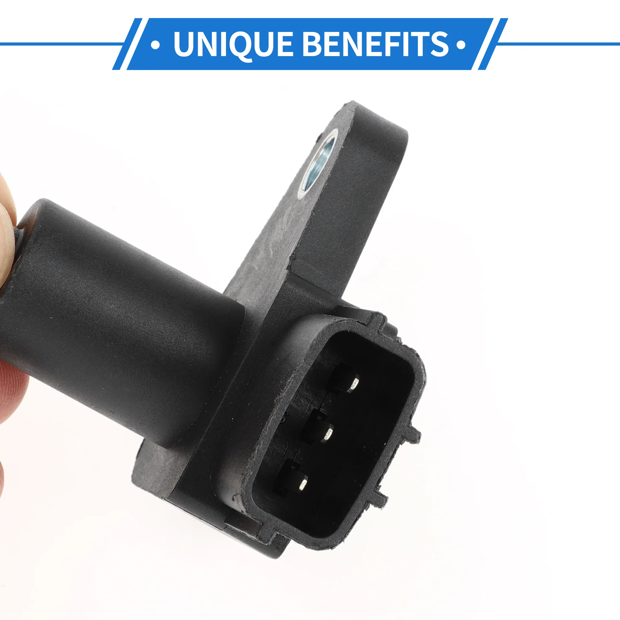 1 Pc Crankshaft Position Sensor for Nissan Maxima 3.0 1992-2001 Sturdy Metal Plastic Black Engine Crank CKP Sensor - Image 5