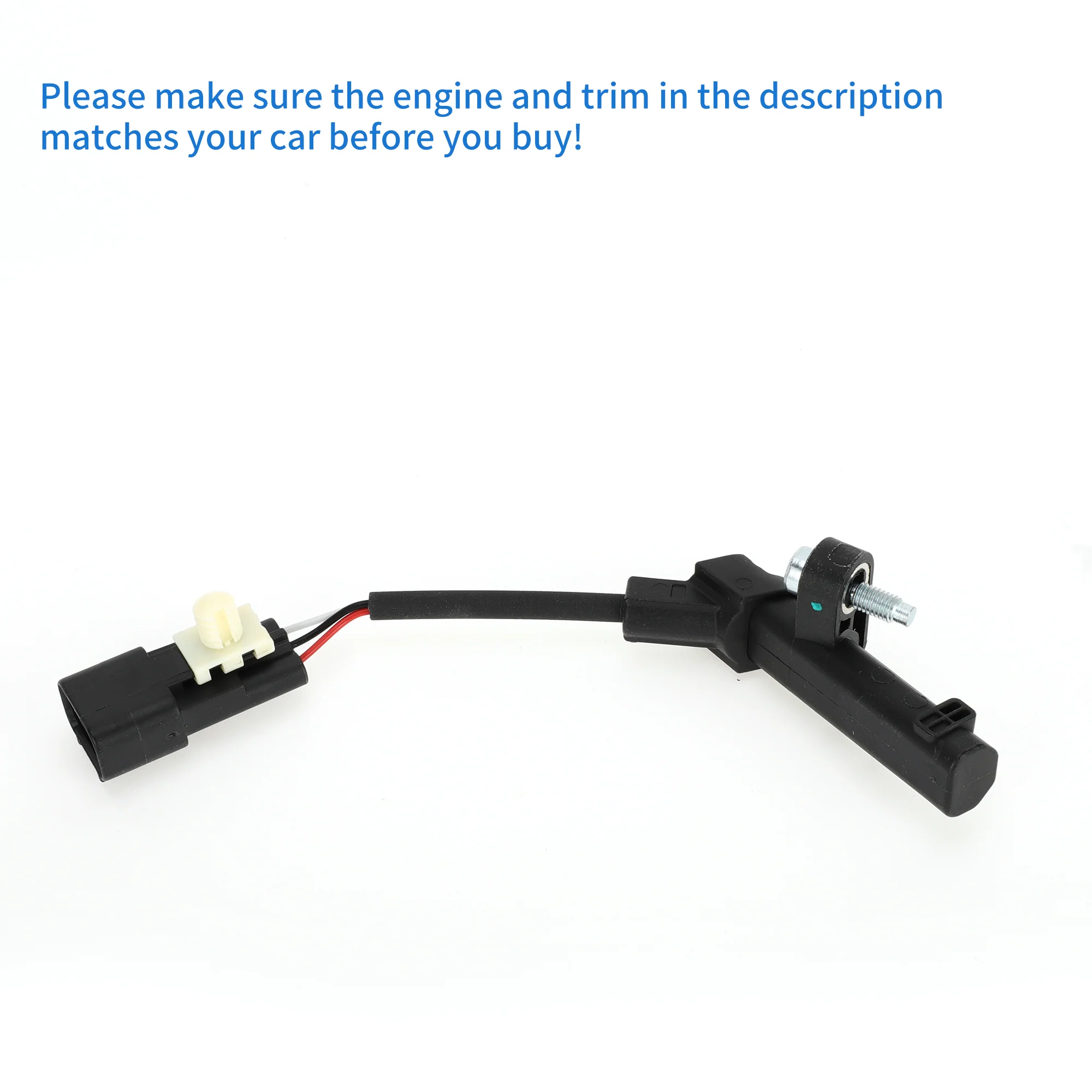 1 Pc Crankshaft Position Sensor for LAND ROVER Discovery 3.0TD 4x4 09-18 Sturdy Metal Plastic Black Engine Crank CKP Sensor - Image 7