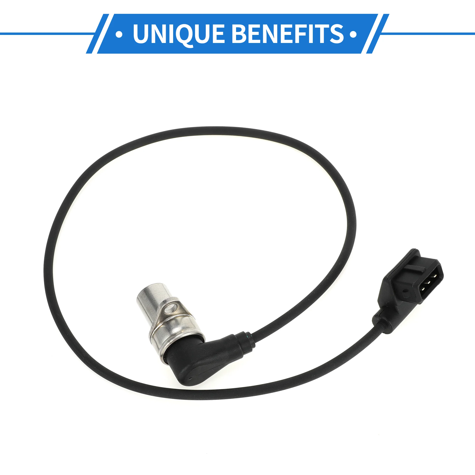 1 Pc Crankshaft Position Sensor for BMW E30 325i 2.5 1983-1989 Sturdy Metal Plastic Black Engine Crank CKP Sensor - Image 6