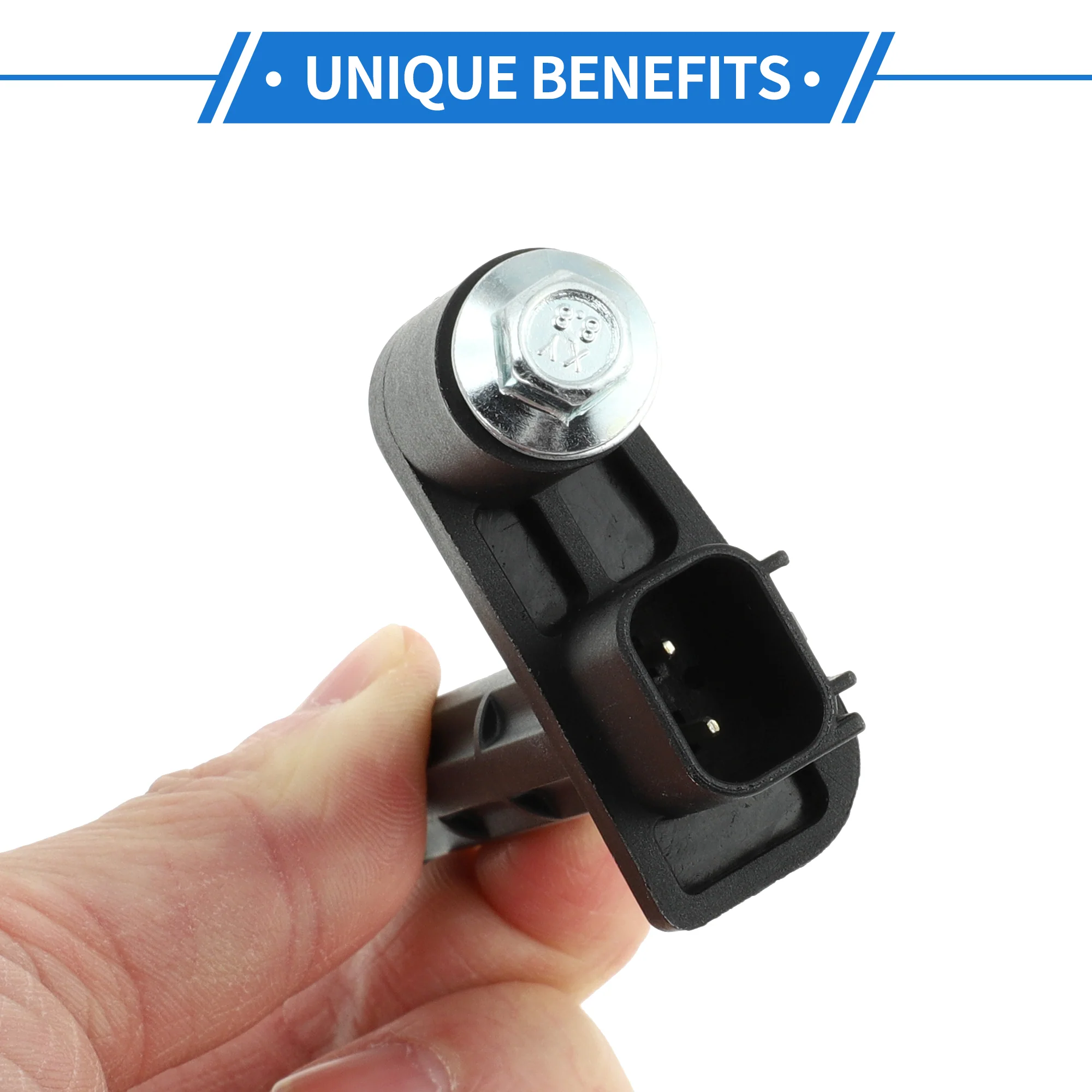 1 Pc Crankshaft Position Sensor for Ford F-150 5.0L 2011-2017 Sturdy Metal Plastic Black Engine Crank CKP Sensor - Image 5