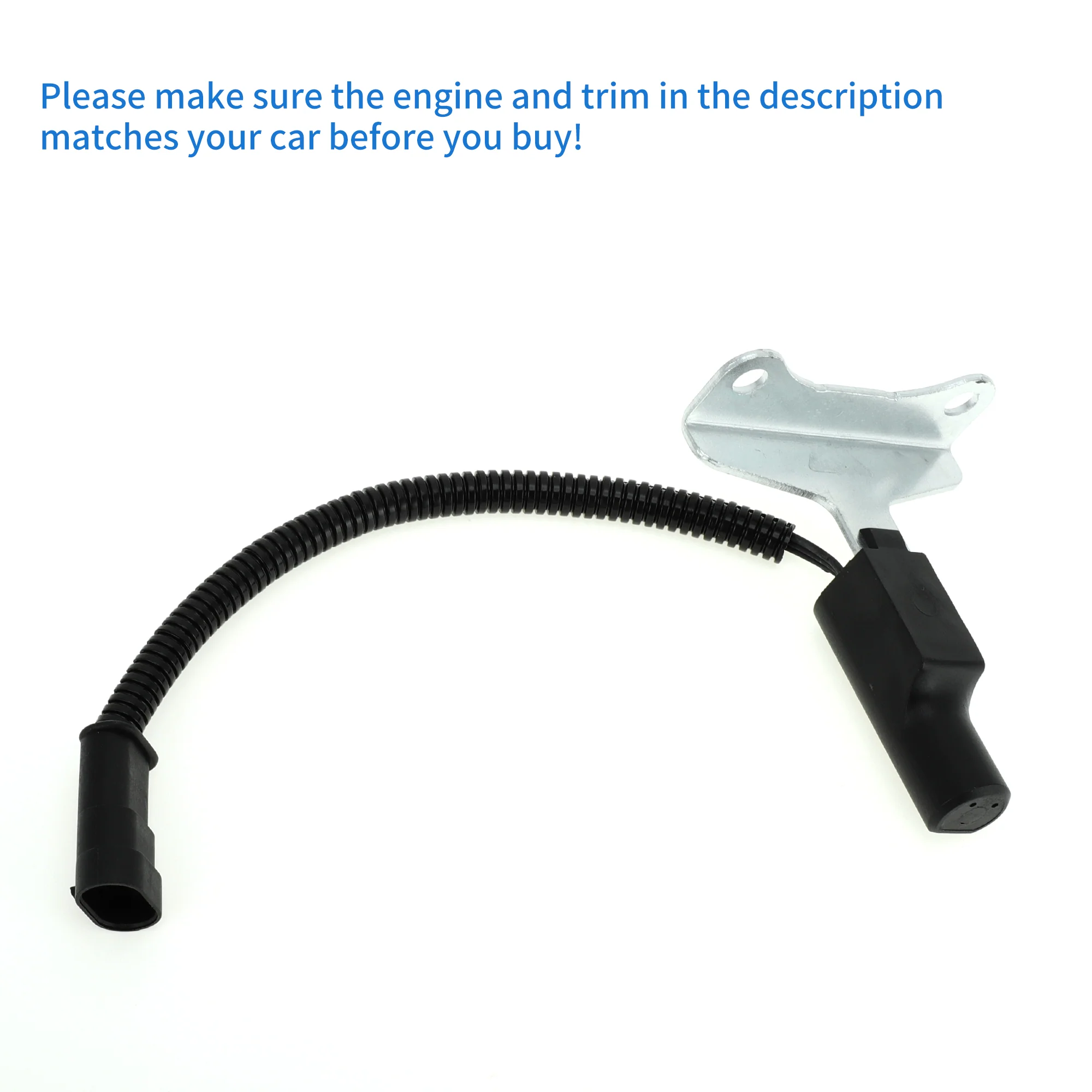 1 Pc Crankshaft Position Sensor for Dodge B150 3.9L 5.2L 1990-1993 Sturdy Metal Plastic Black Engine Crank CKP Sensor - Image 7