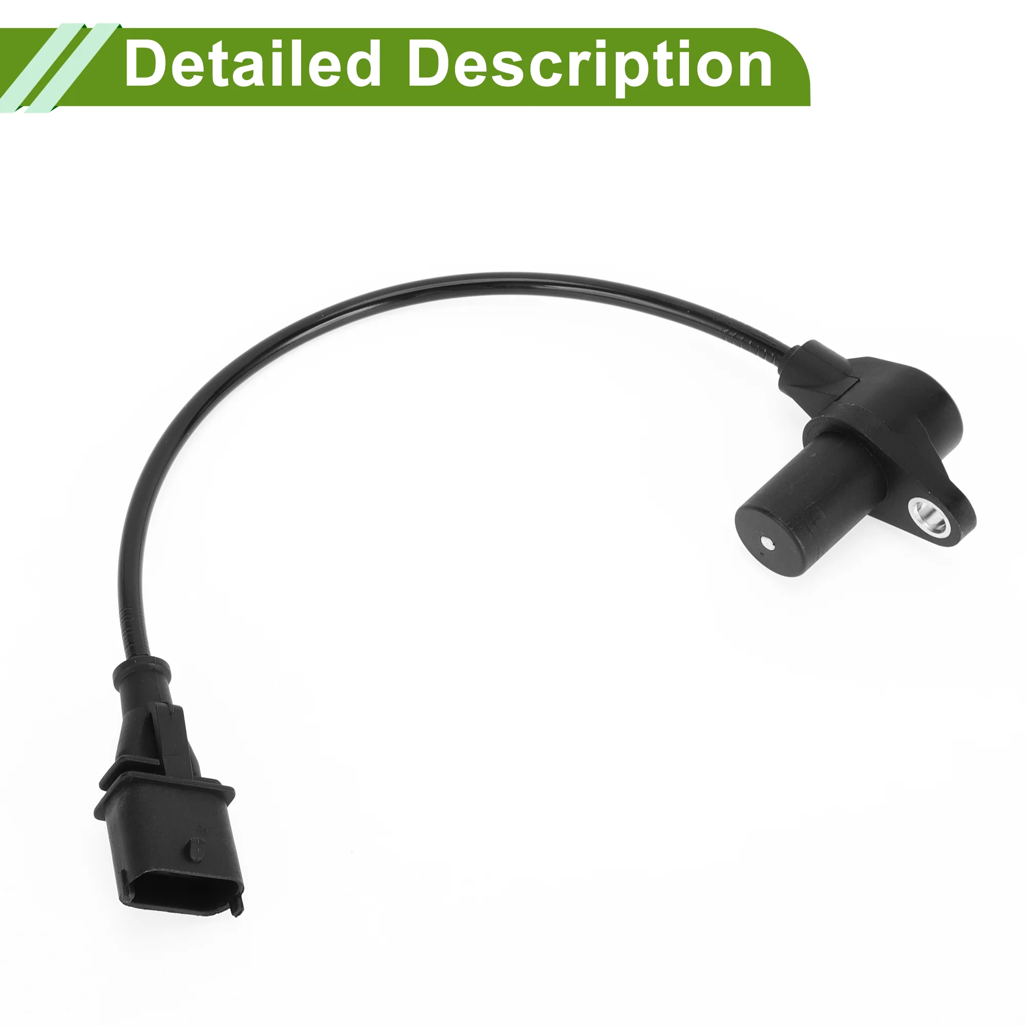 No.500371540 Crankshaft Position Sensor for IVECO Daily III 2.3 29 L10V 2002-2007 Sturdy Black Engine Crank CKP Sensor Metal Plastic 1 Pc - Image 6