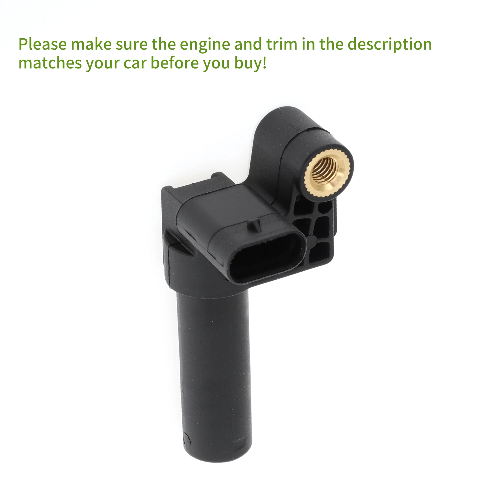 No.BK216C315BA Crankshaft Position Sensor for FORD Transit Mk7 2.2 TDCi 15-18 Sturdy Black Engine Crank CKP Sensor Metal Plastic 1 Pc - Image 7