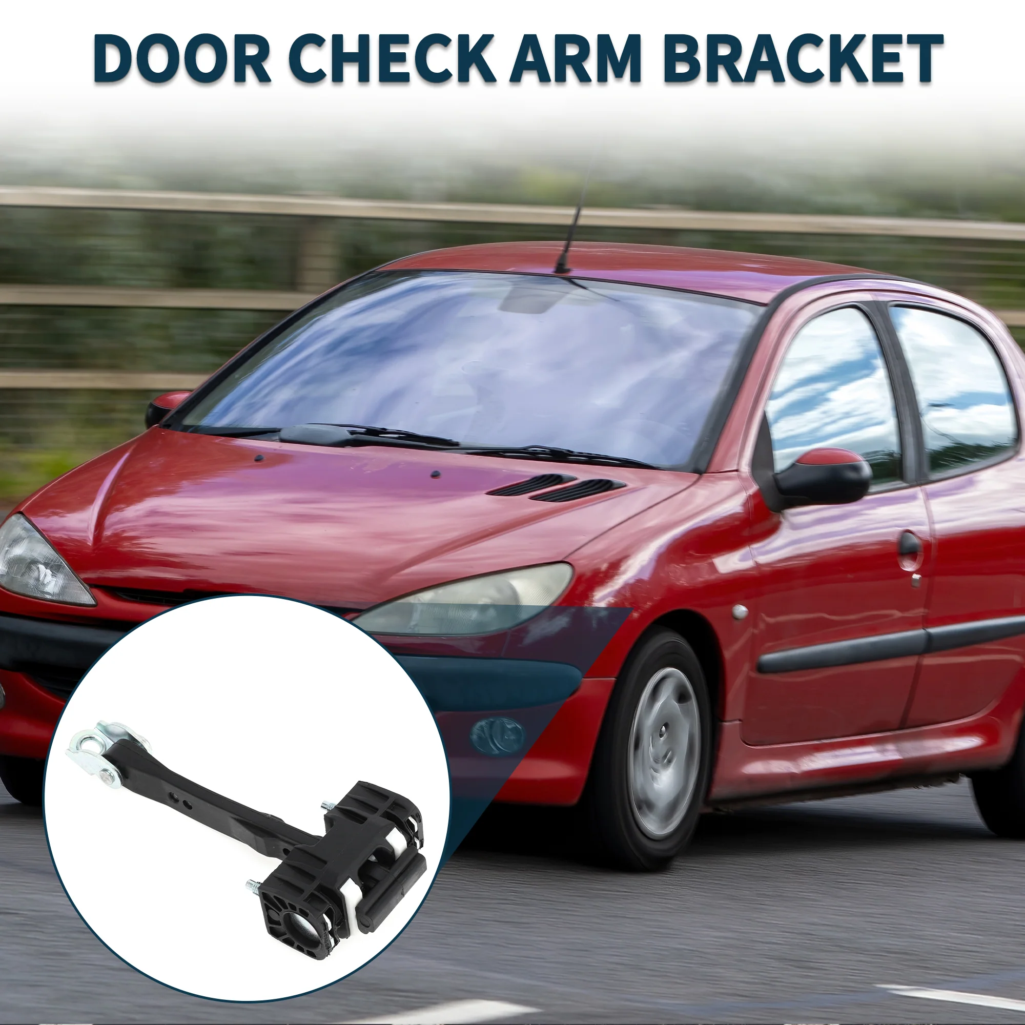 Door Check Strap Stopper Limiter for Peugeot 508 I 2010-2018 No.9686658480 | Front Left Right Door Check Bracket Stop Door Checker Arm Assembly - Image 4