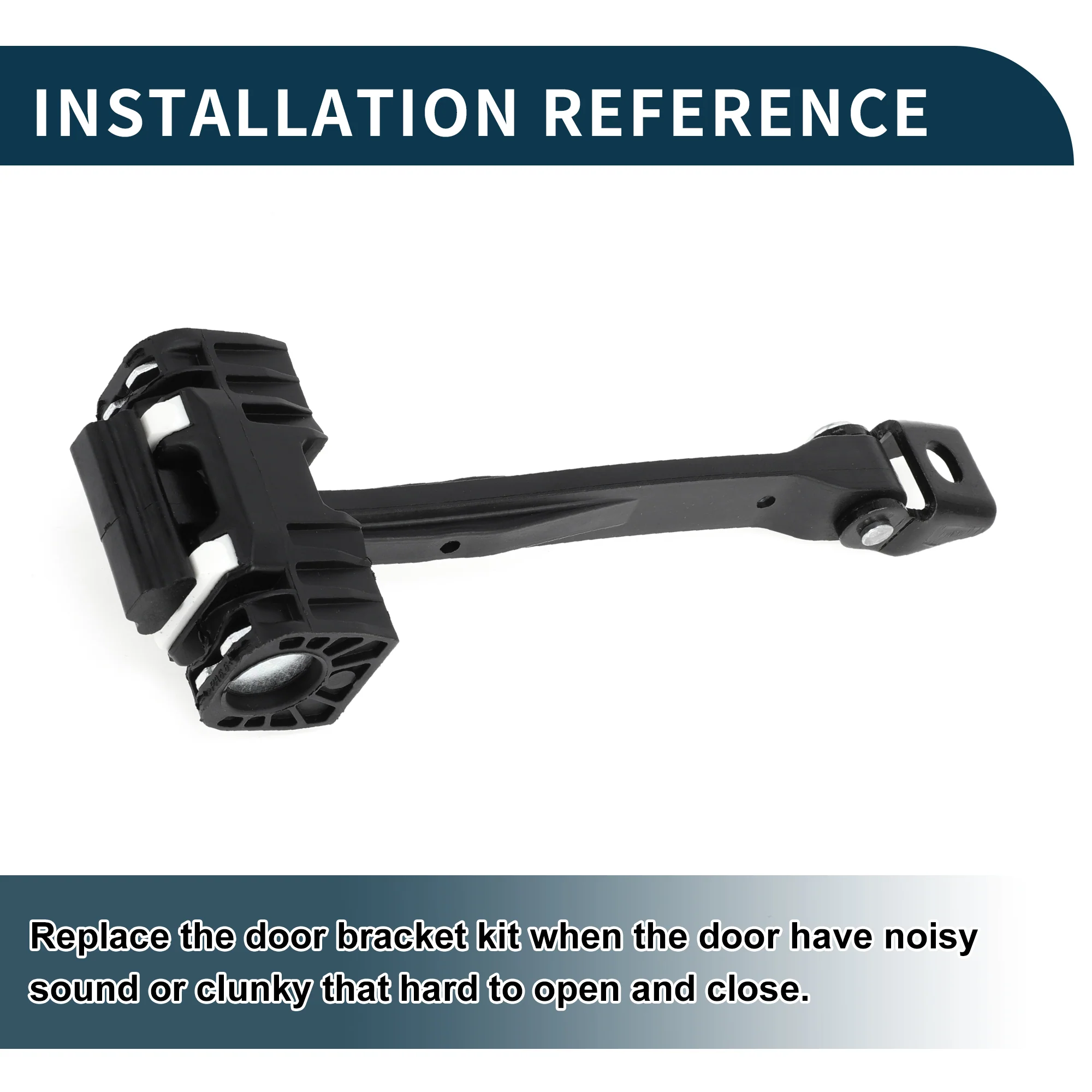 Door Check Strap Stopper Limiter for Audi Q3 2011-2018 No.8U0839249D | Rear Left Right Door Check Bracket Stop Door Checker Arm Assembly - Image 7