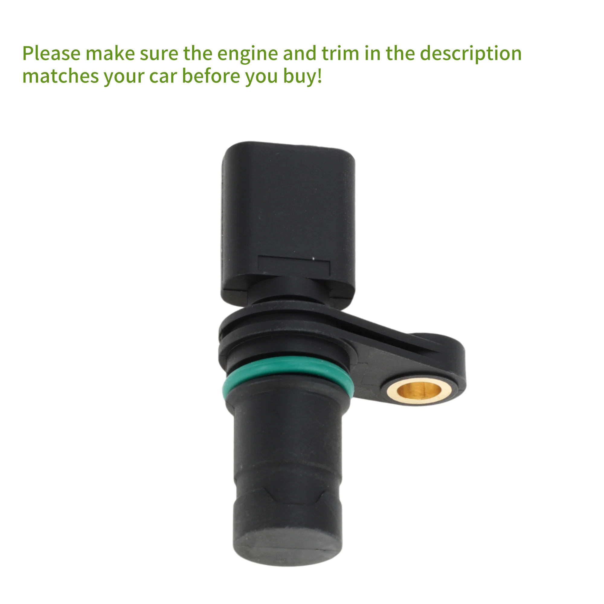 No.12141485844 Crankshaft Position Sensor for Mini Cooper S 1.6 02-08 Sturdy Black Engine Crank CKP Sensor Metal Plastic 1 Pc - Image 7