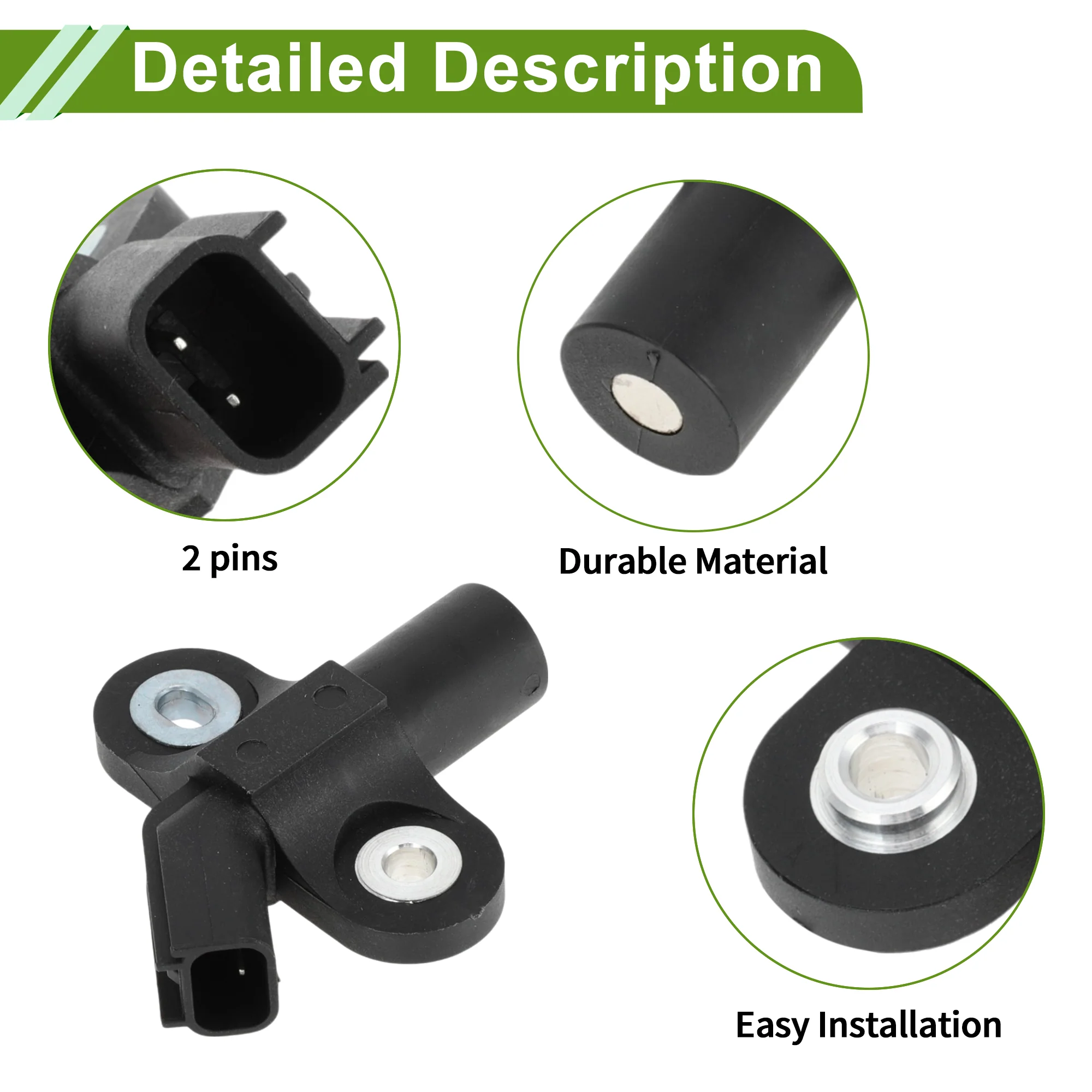 No.1F2E6C315AA Crankshaft Position Sensor for Ford F-150 4.2 1997-2008 for Ford E-150 E-250 Econoline Base 4.2 1997-2002 - Image 4