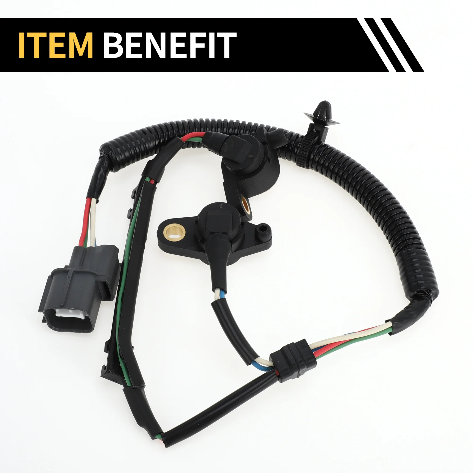 1 Pc Crankshaft Position Sensor for Honda Accord 2.3 1996-2002 Crank CKP Sensor Sturdy Metal Plastic Engine Black - Image 6