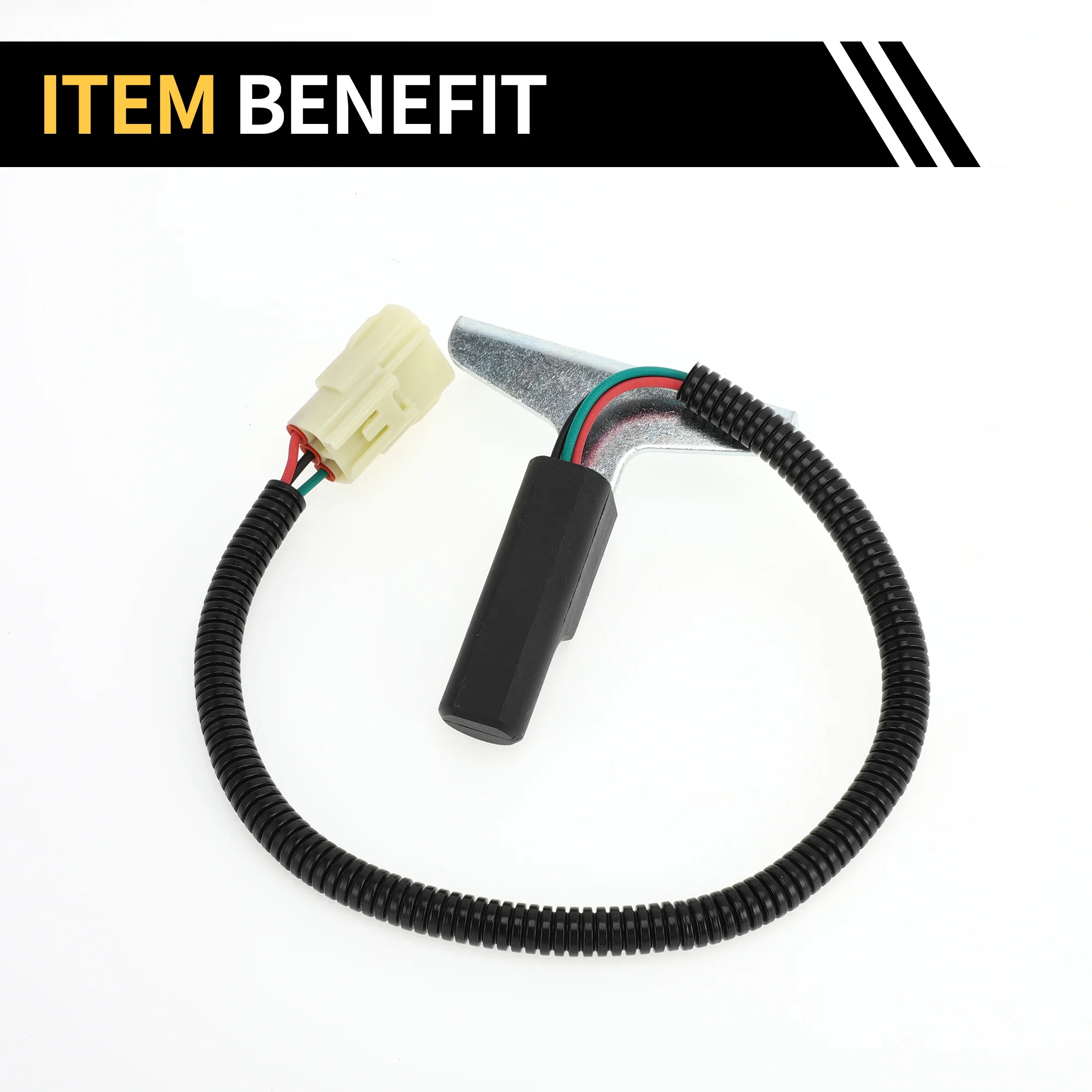1 Pc Crankshaft Position Sensor for Ram 2500 3500 Base 5.9 01-02 Crank CKP Sensor Sturdy Metal Plastic Engine Black - Image 6