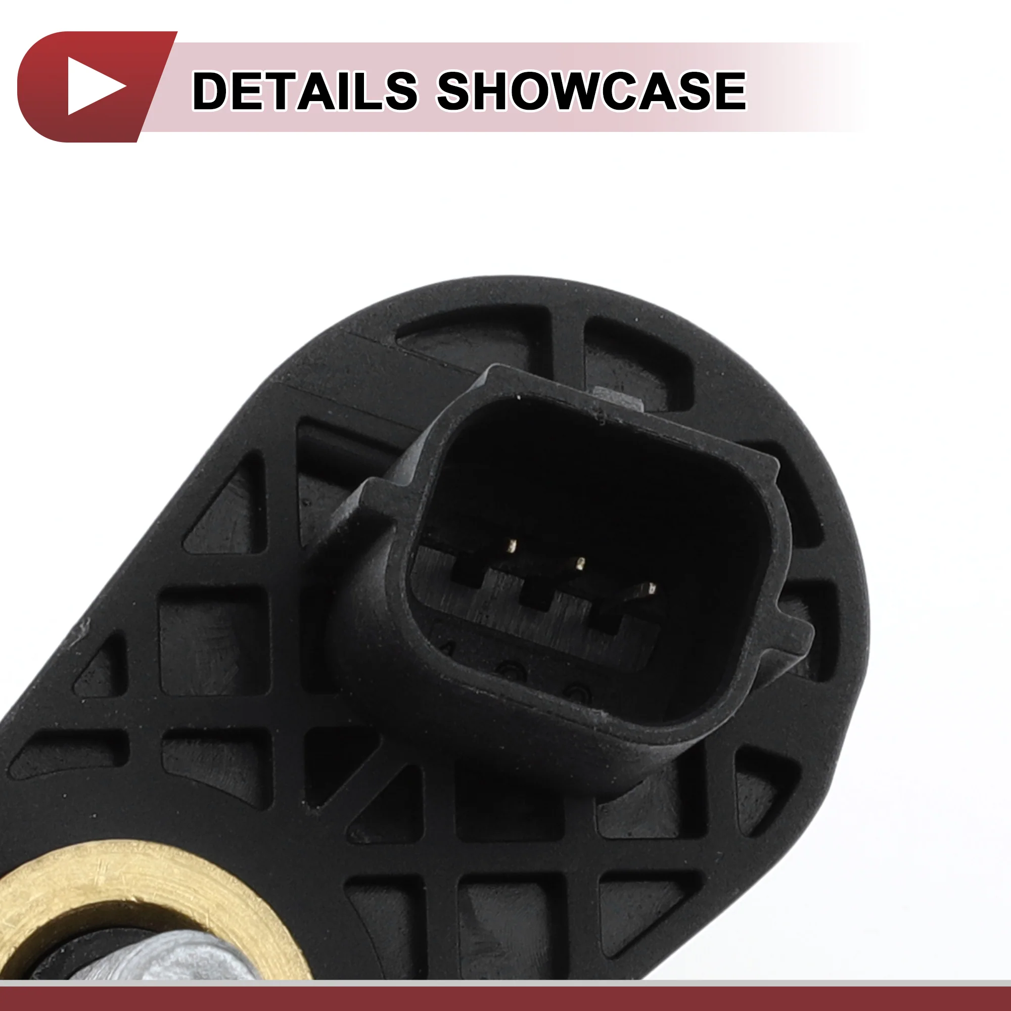 1 Pc Crankshaft Position Sensor for Chevrolet Equinox Sport 3.6 08-09 Engine Crank CKP Sensor No.12613030 Black Metal Plastic - Image 5